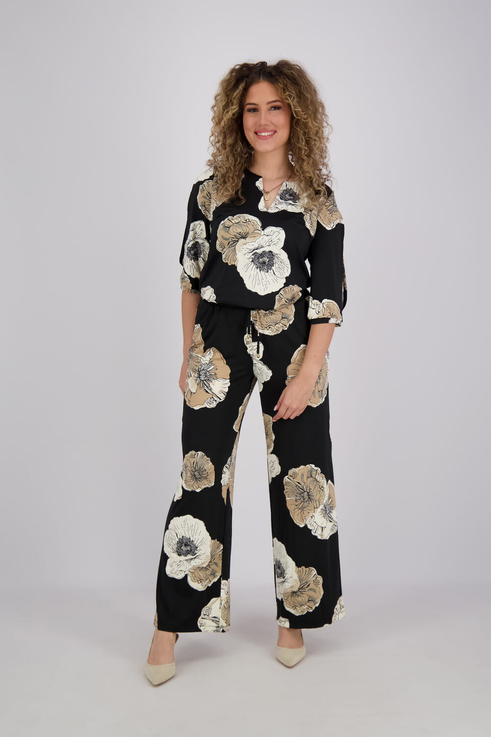 K Design Jumpsuit  Zwart
