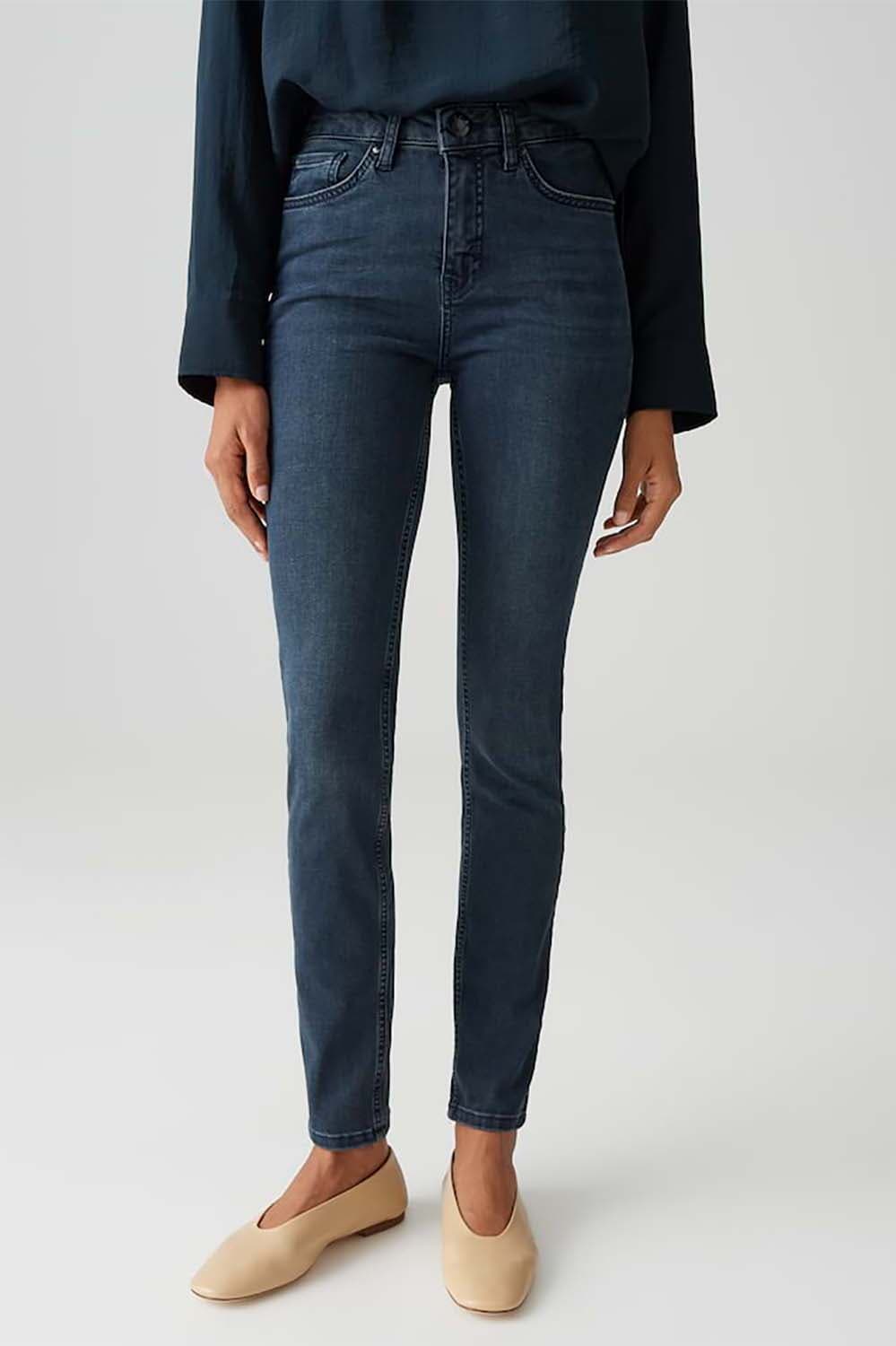 Opus Jeans Elma blue black Jeans donker