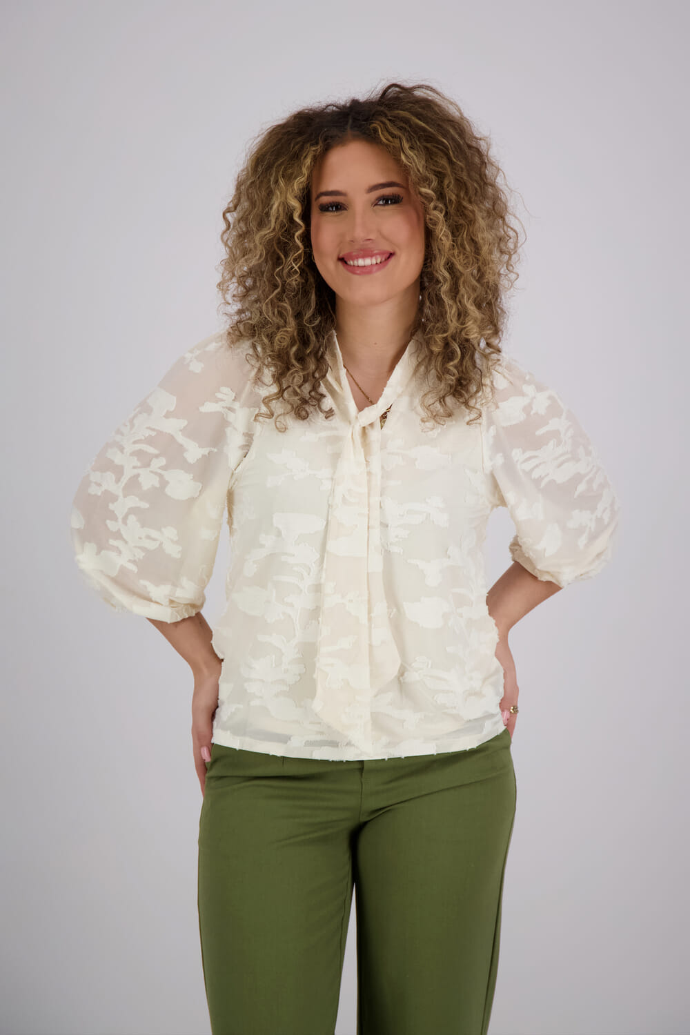 Vila Blouse Harmonia Beige