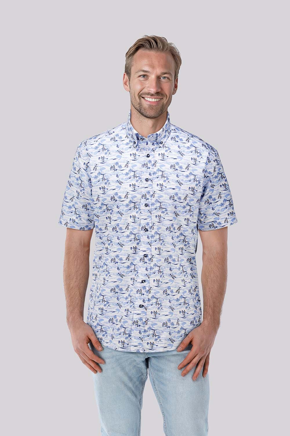 Bomont Overhemd Blauw