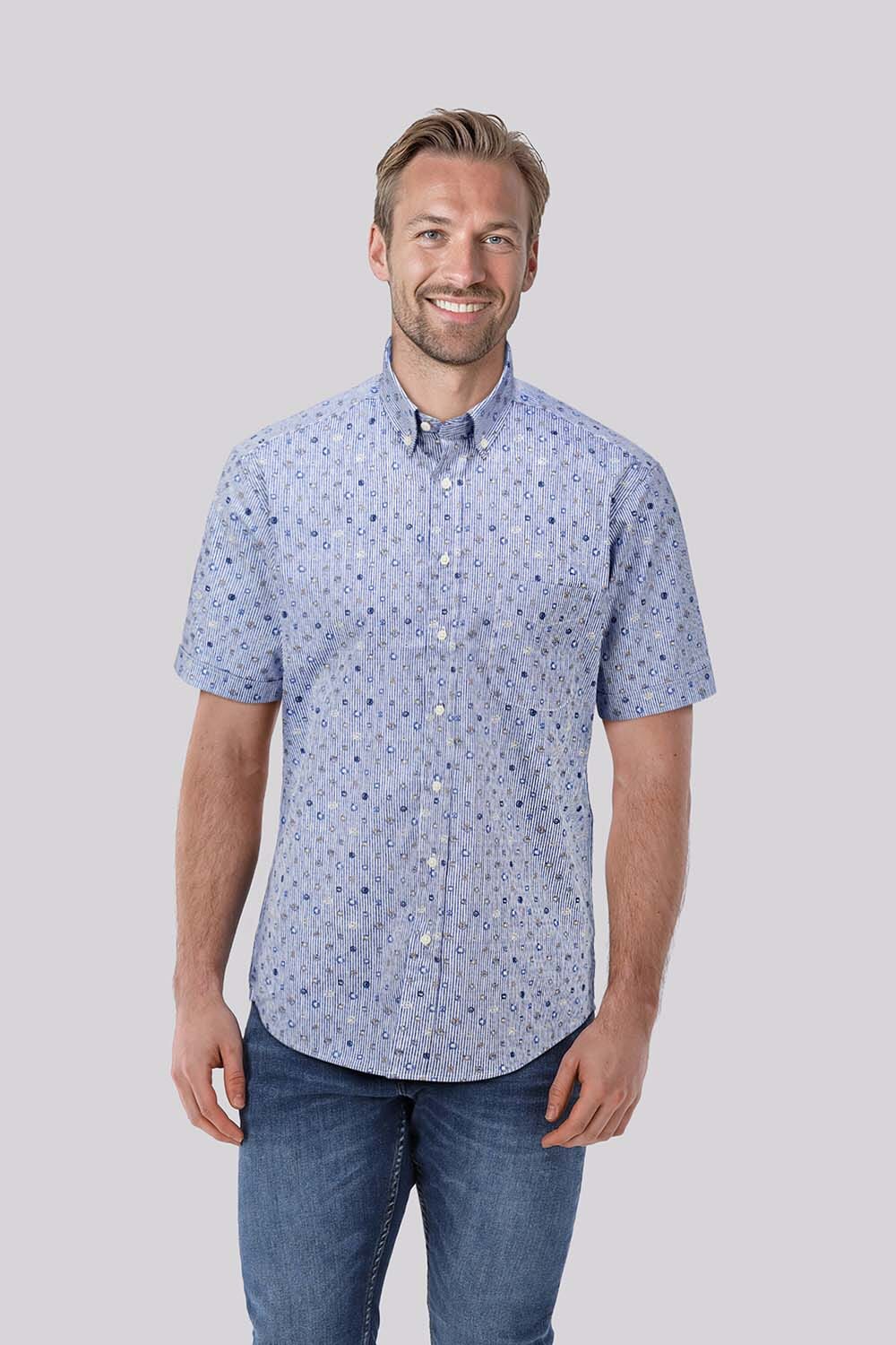 Bomont Overhemd Blauw