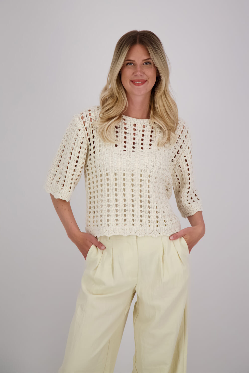 MSCH Copenhagen Pullover Fairyn Wit