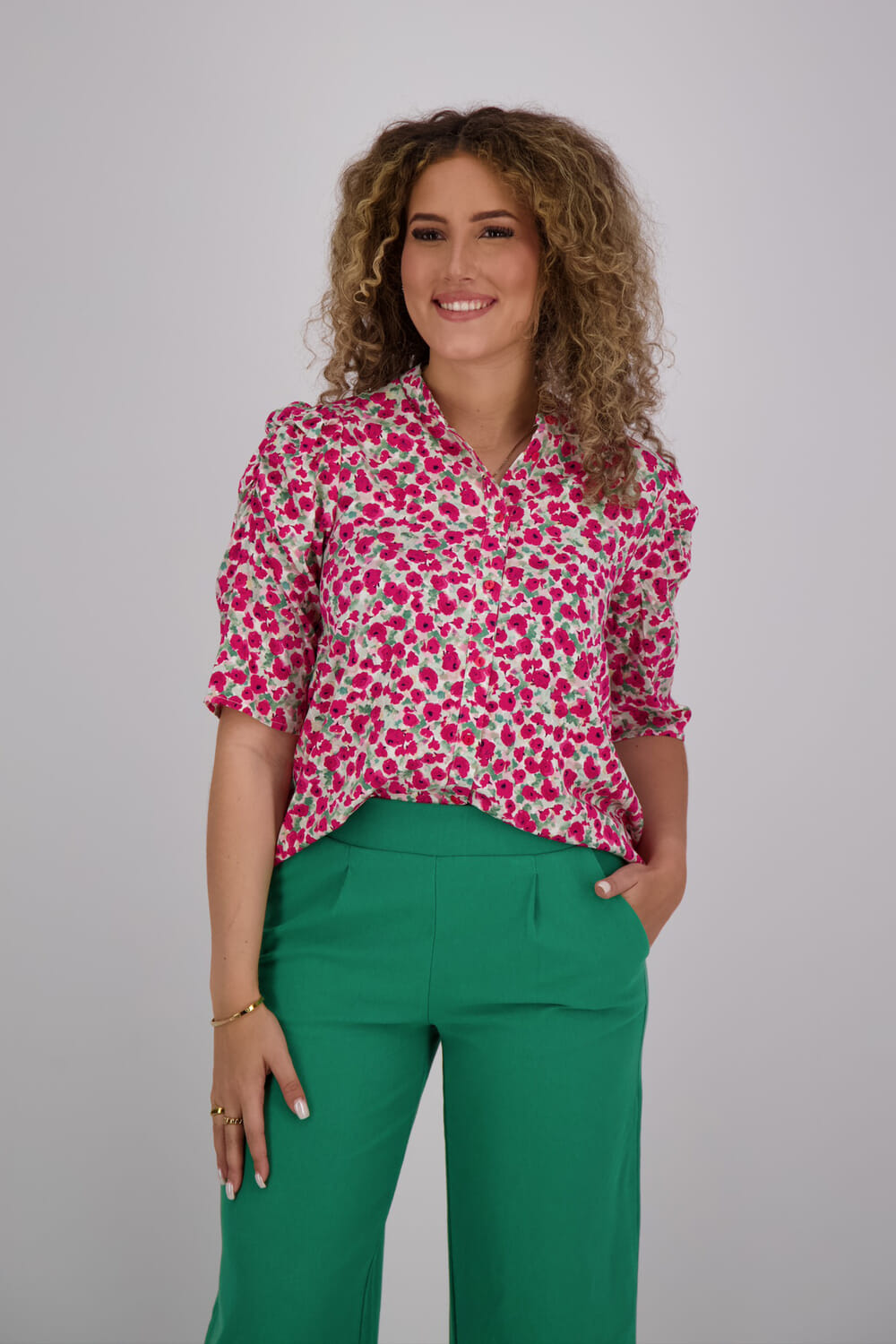 Ichi Blouse Aya Roze