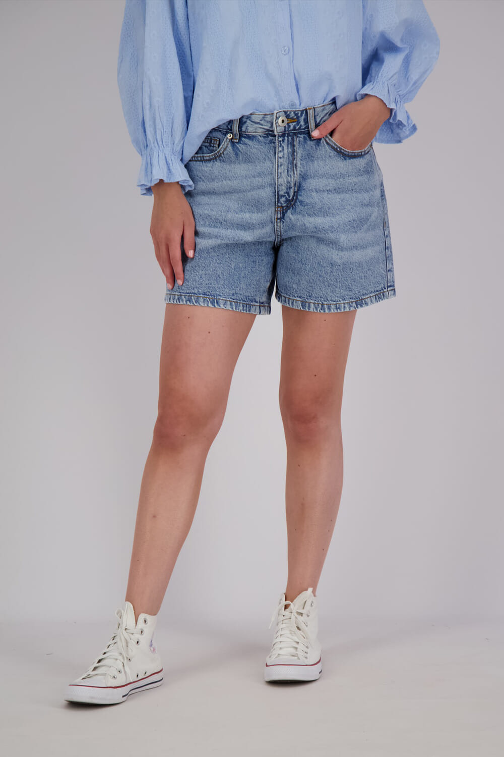 Ichi Short Aveny Blauw