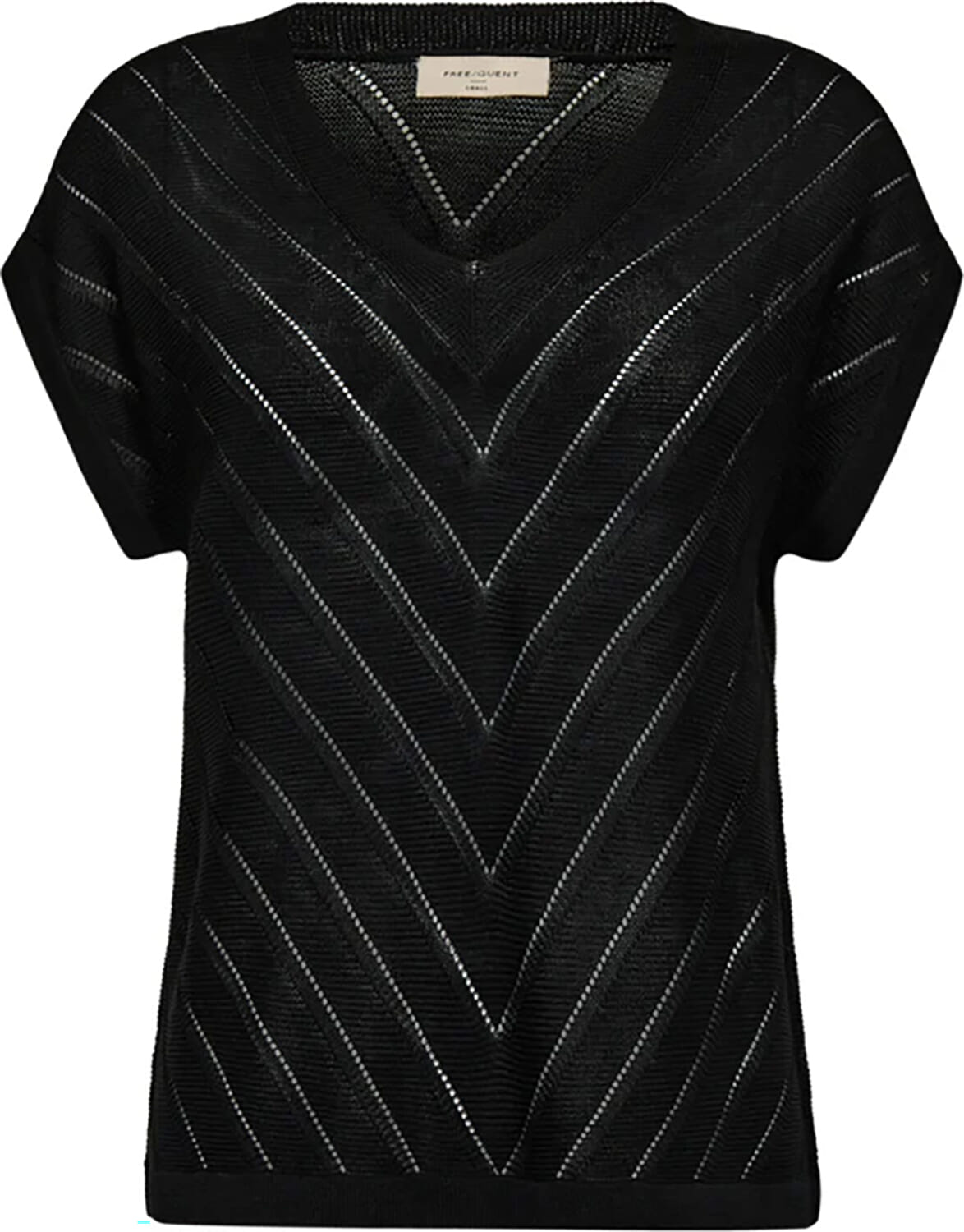 Freequent Pullover Elina  Zwart