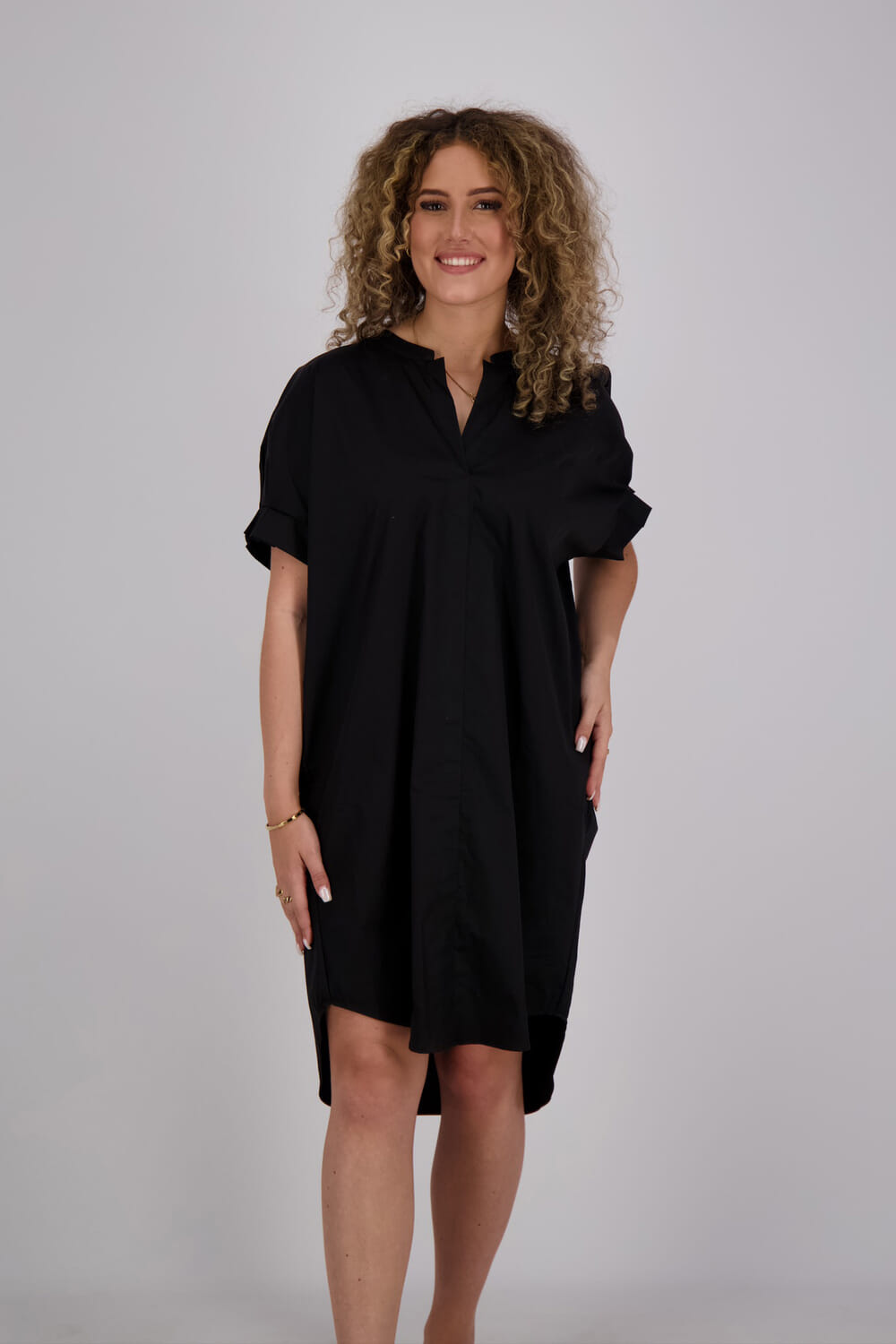 Freequent Jurk Xenia Zwart