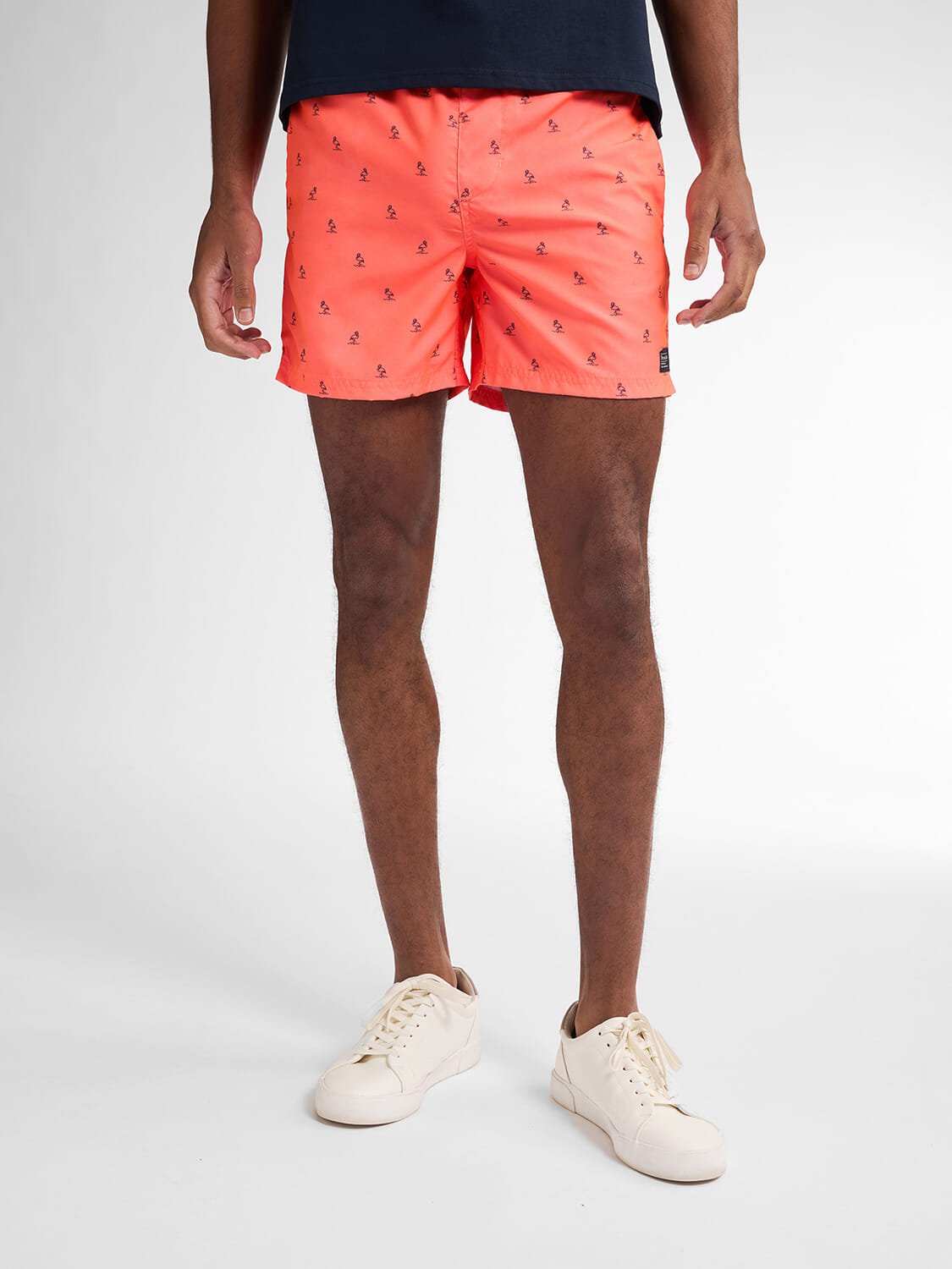 Petrol Zwemshort Oranje