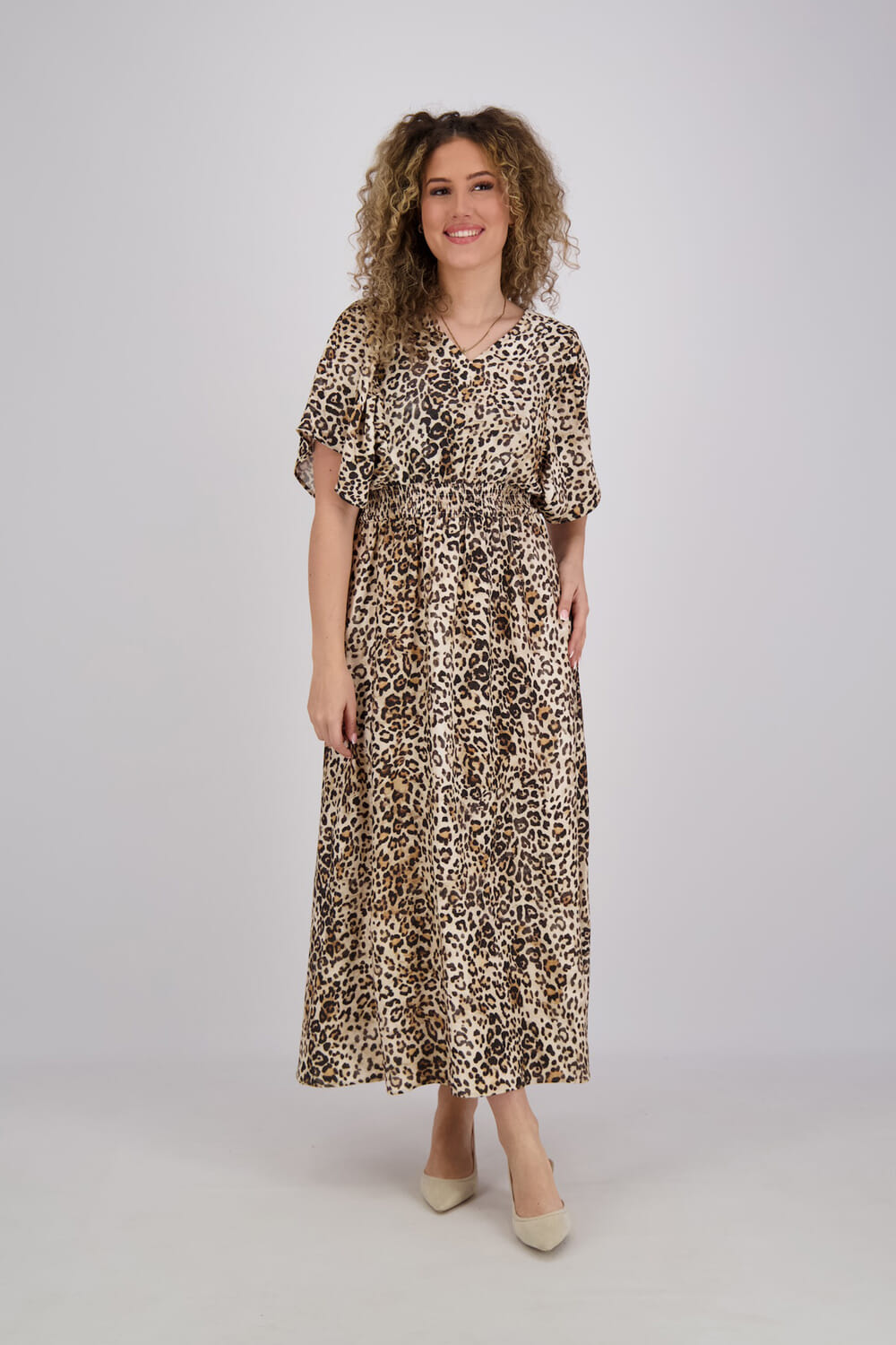 Geisha Jurk Bruin