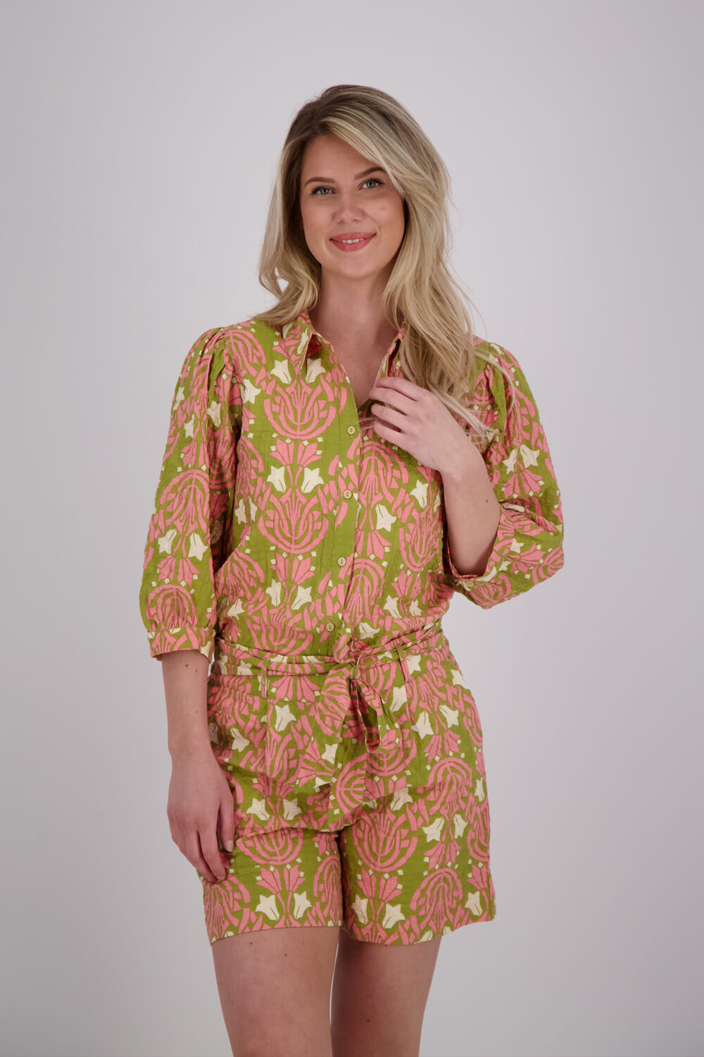 Geisha Blouse Groen