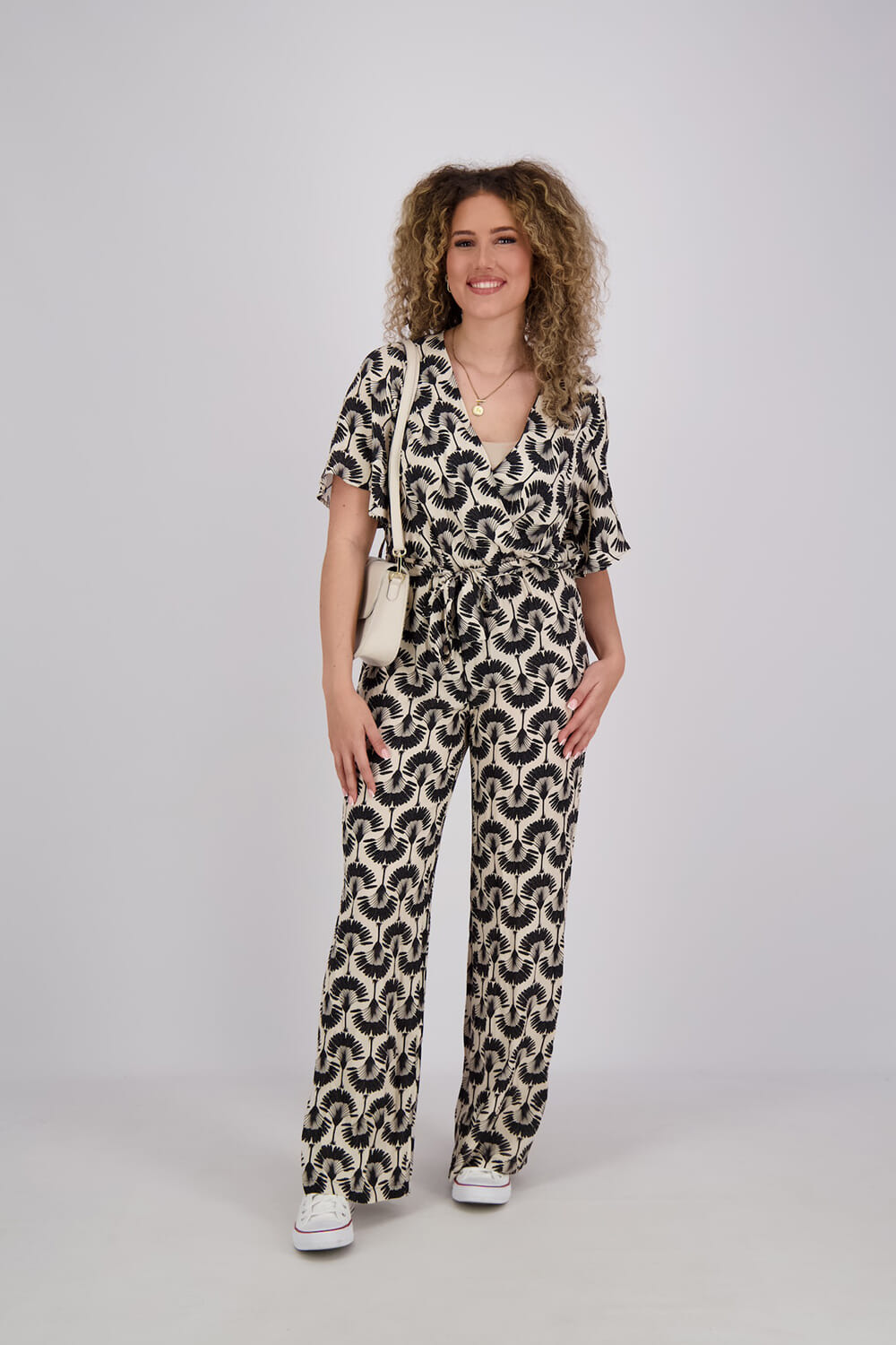Geisha Jumpsuit  Wit