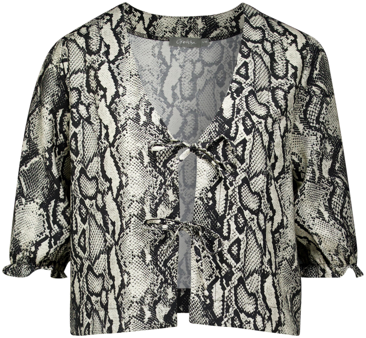 Geisha Vest Zwart