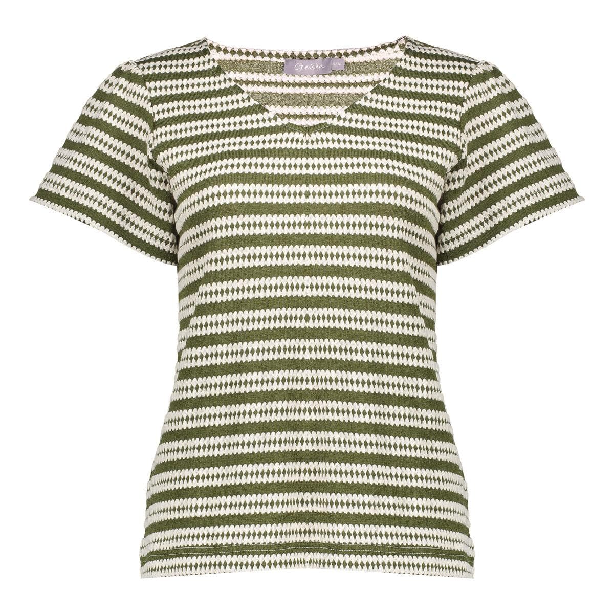 Geisha Top Blauw