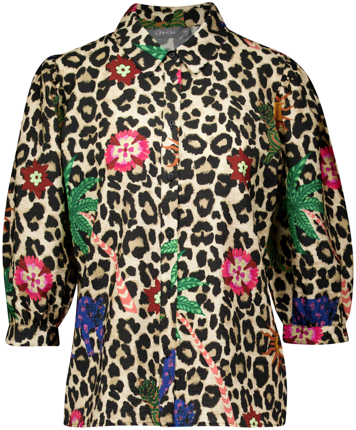 Geisha Blouse Bruin