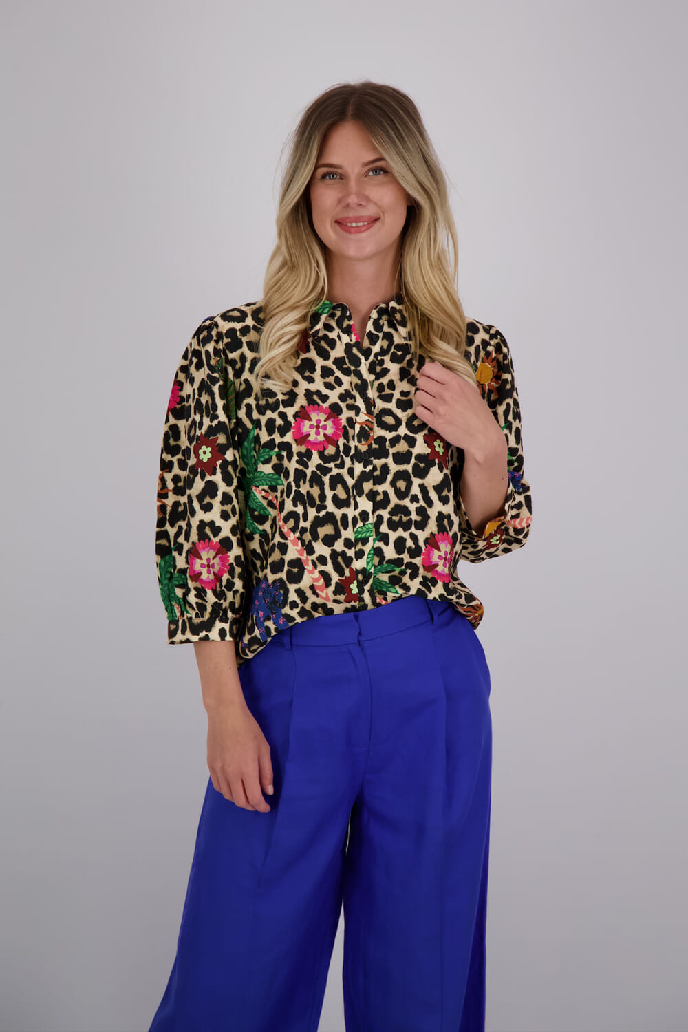 Geisha Blouse Bruin
