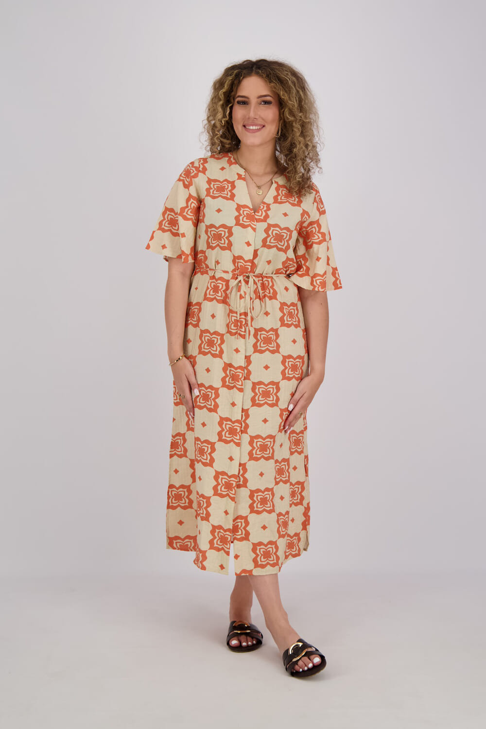 Object Jurk Ella Bruin