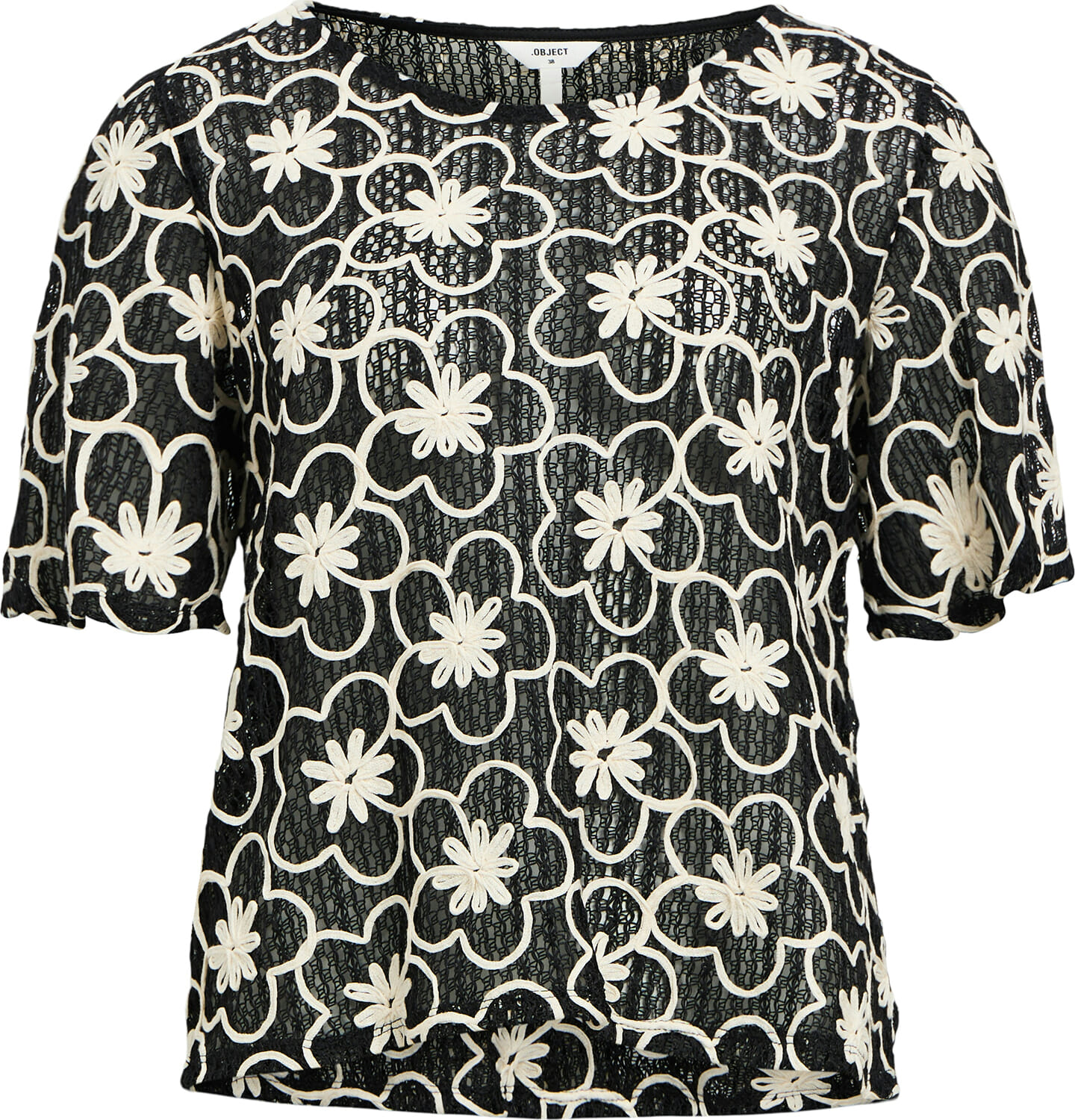 Object Top Calla Zwart
