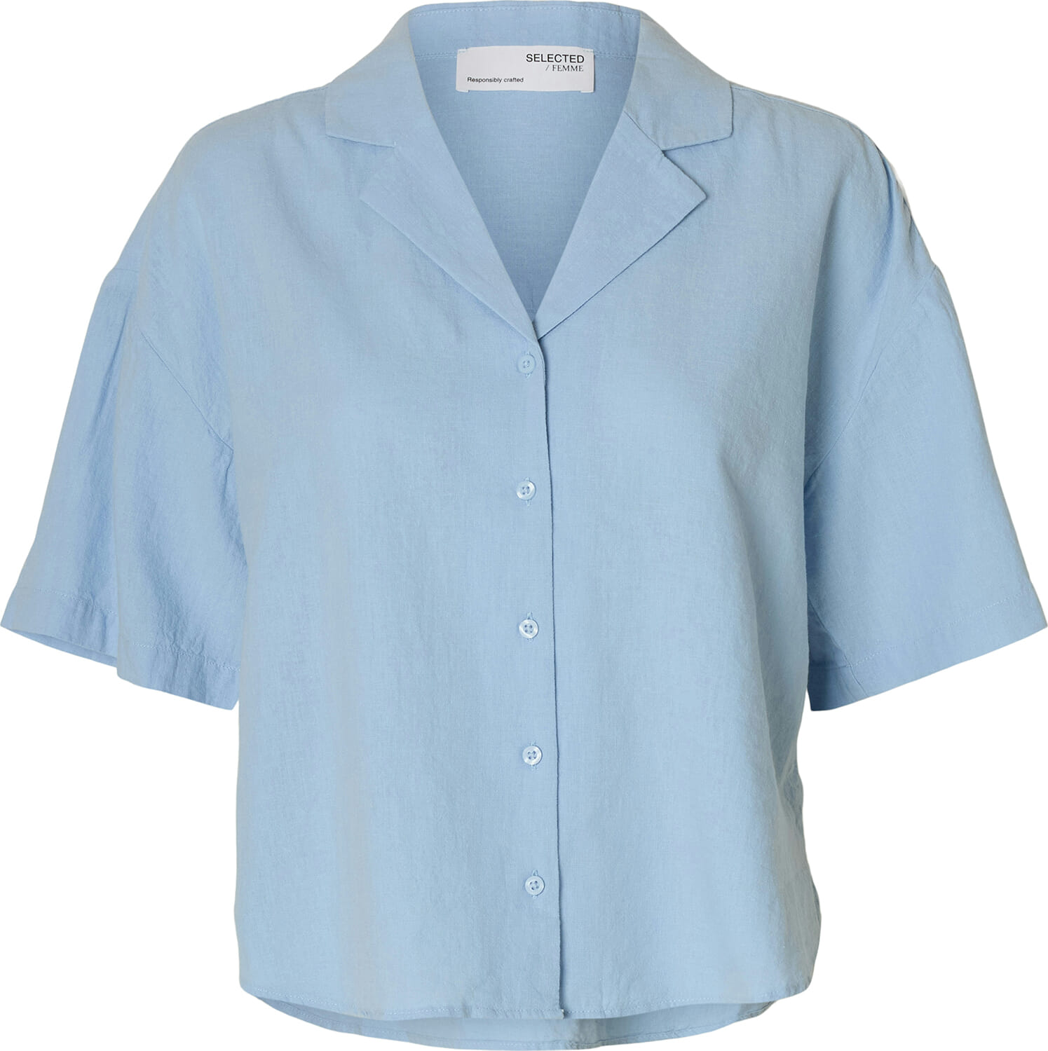Selected Femme Blouse Luisa Blauw