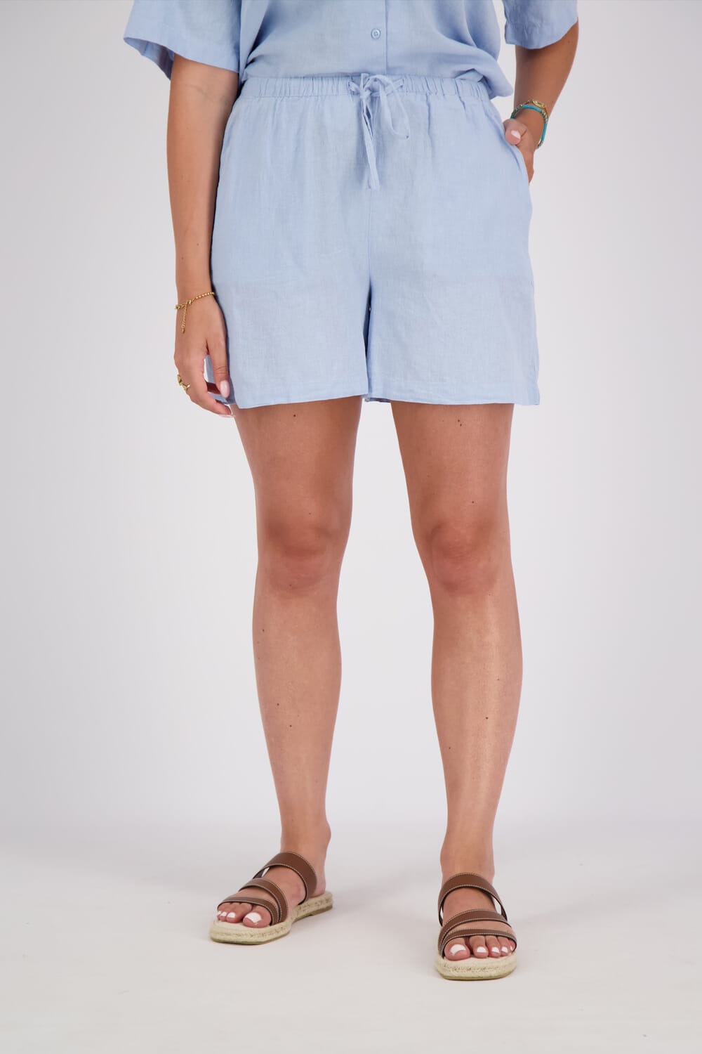 Selected Femme Short Luisa Blauw
