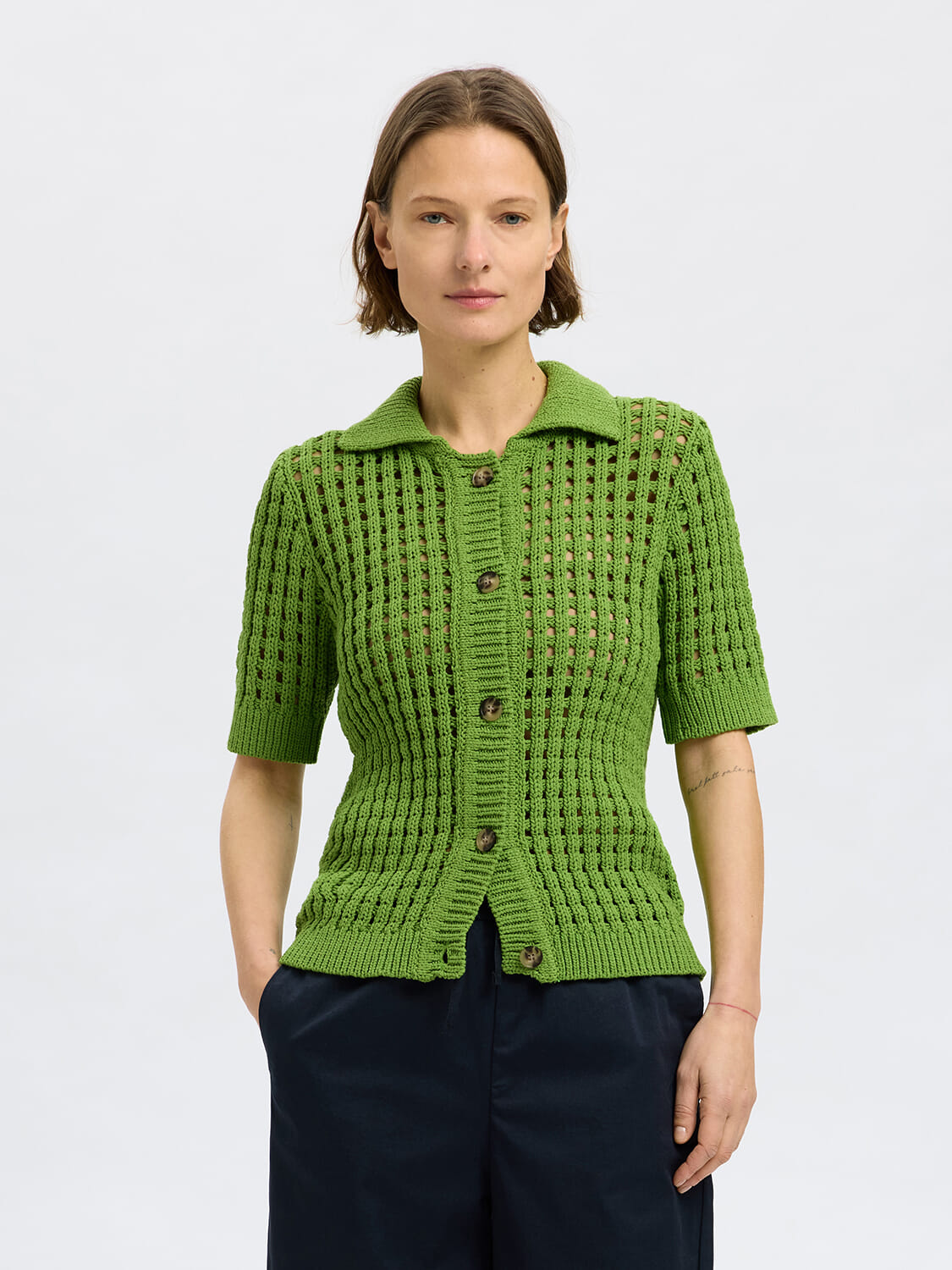 Selected Femme Vest Ellen Groen