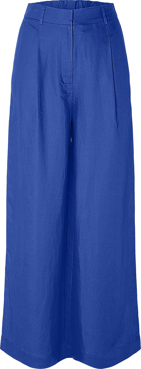 Selected Femme Broek Lyra Blauw