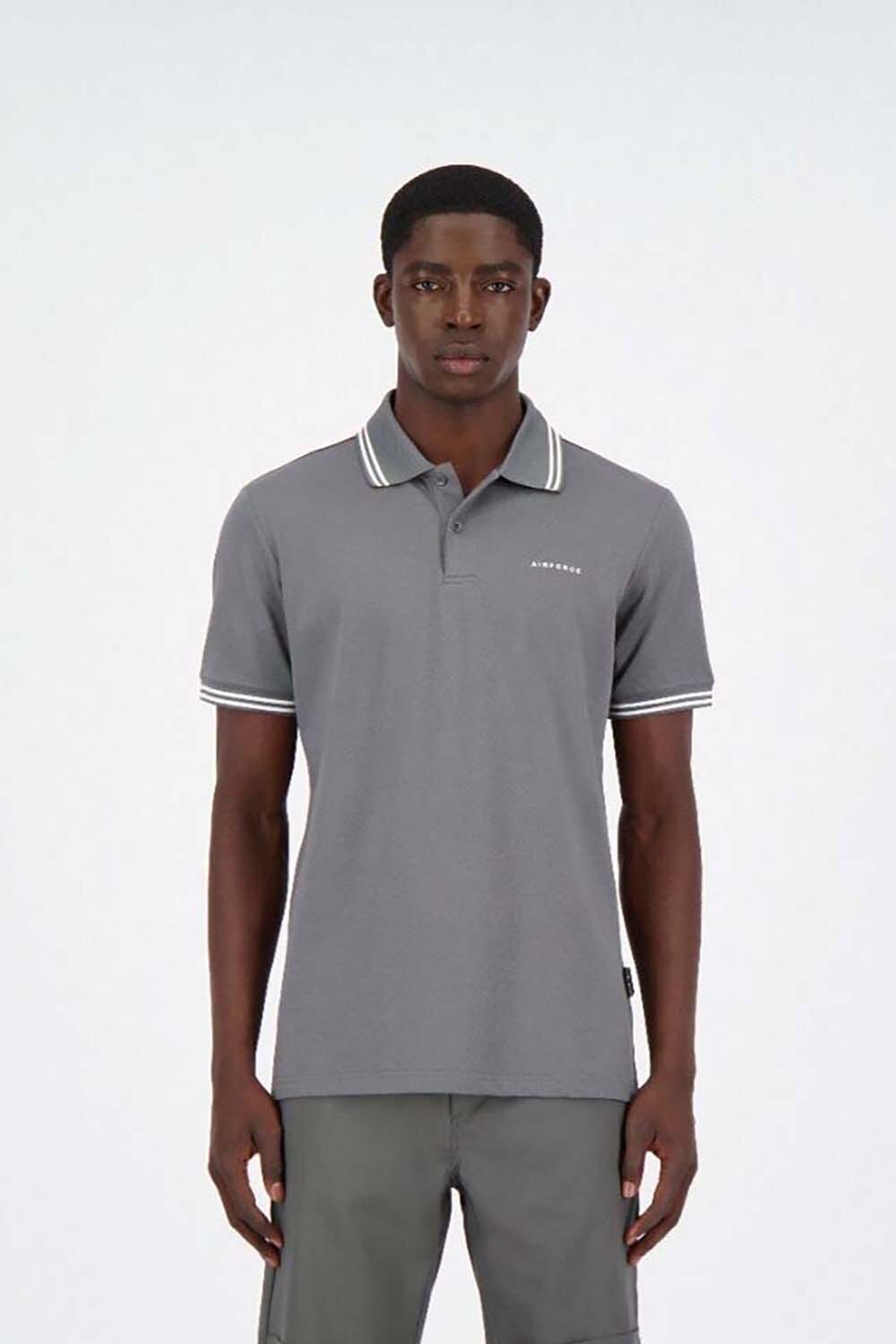 Airforce Polo Grijs