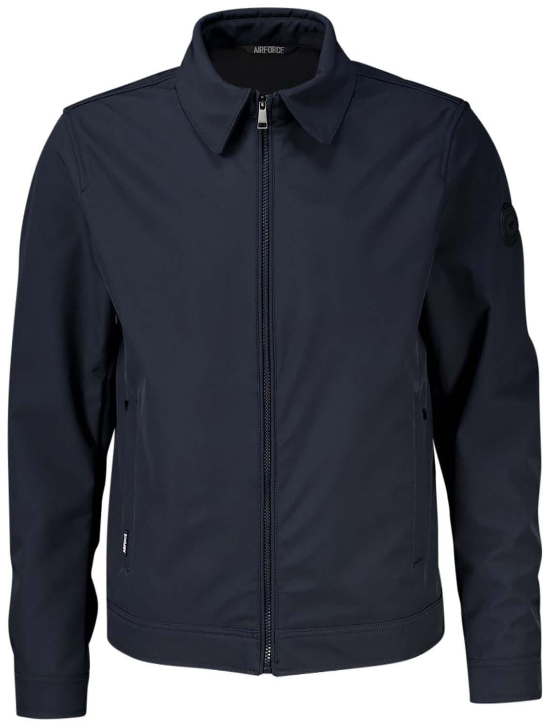 Airforce Softshell Jas Colar Blauw