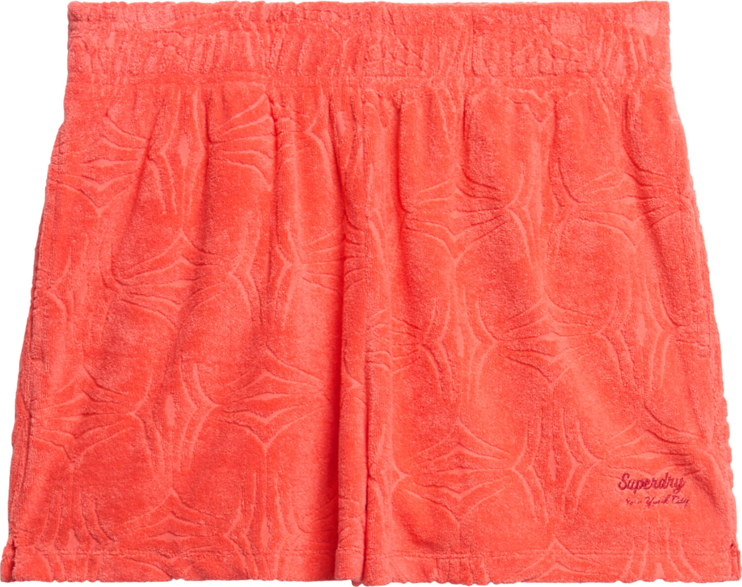 Superdry Short Country Club Towelling Oranje