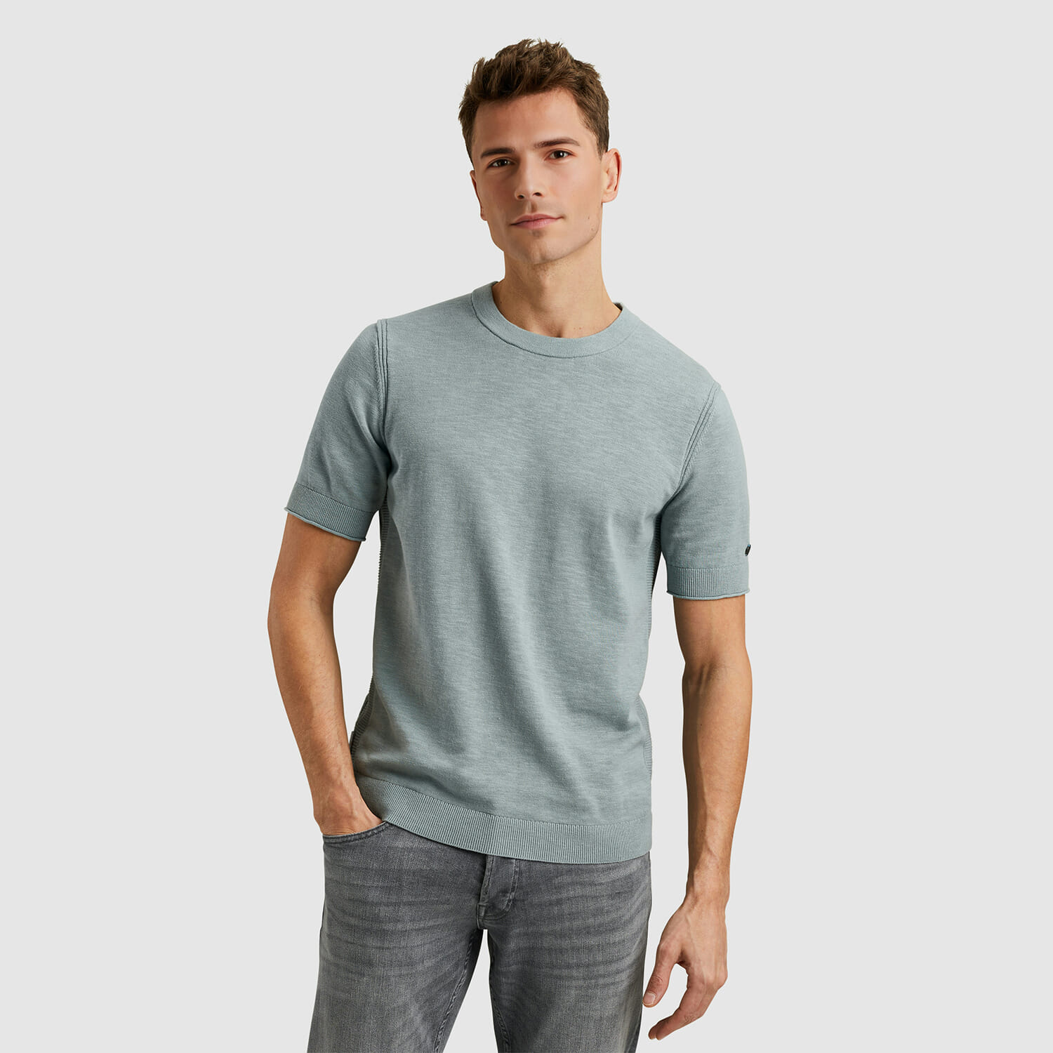 Cast Iron T-shirt Blauw