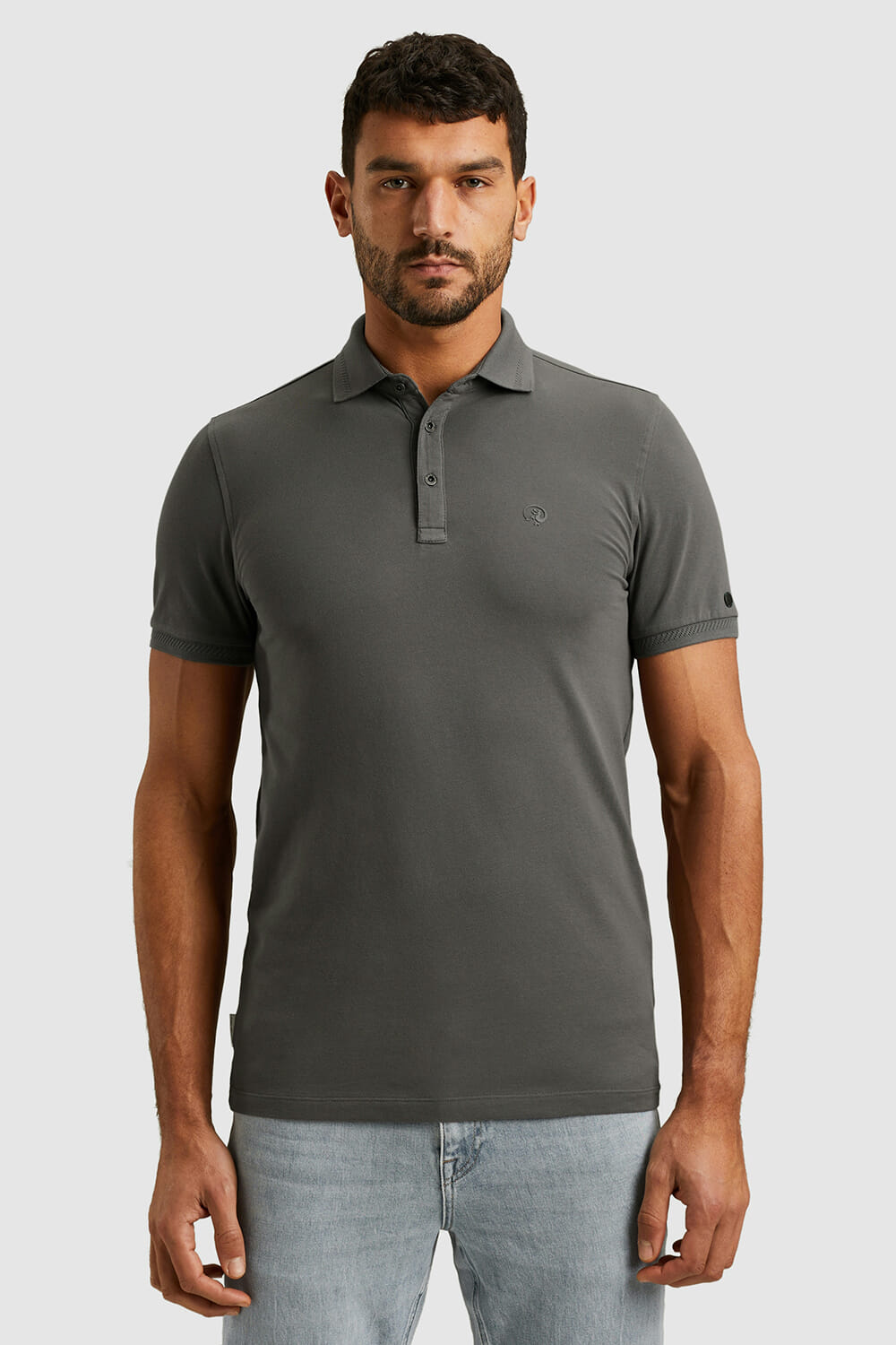 Cast Iron Polo Essential Grijs