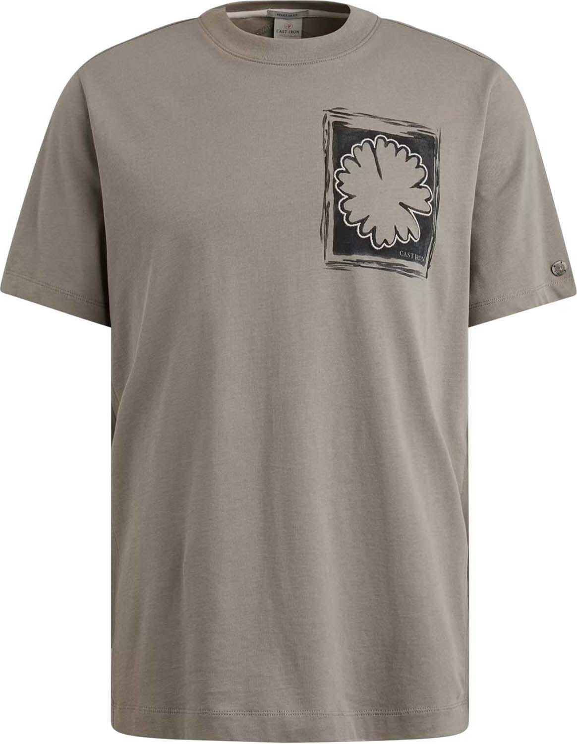 Cast Iron T-shirt Grijs