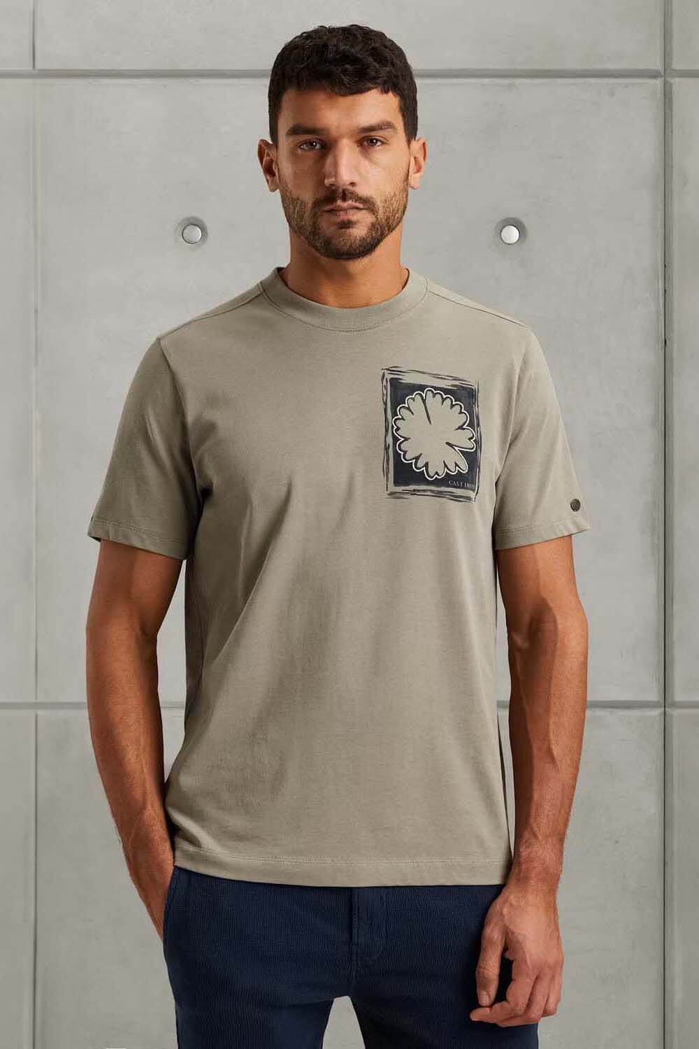 Cast Iron T-shirt Grijs