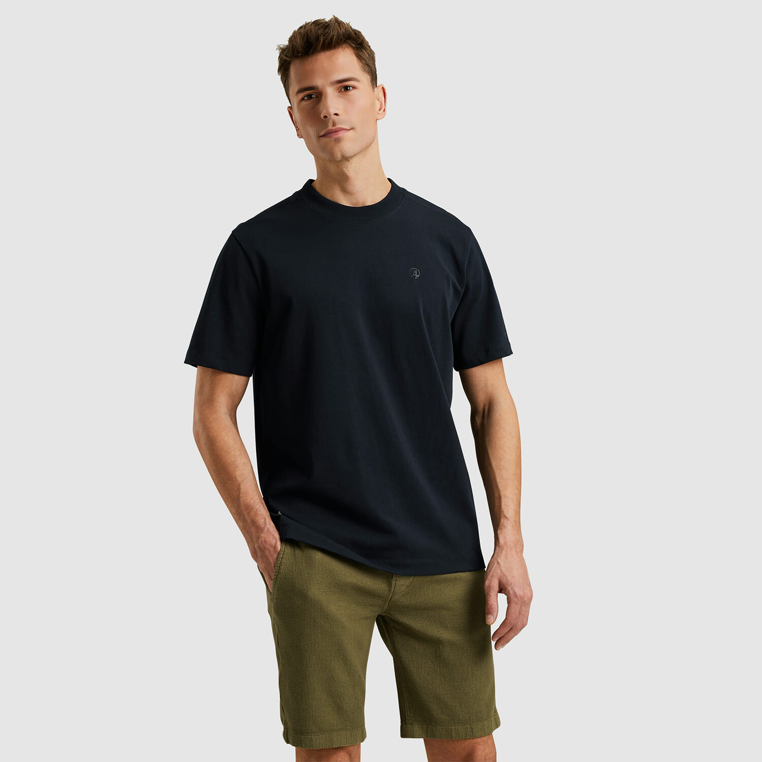 Cast Iron T-shirt Blauw