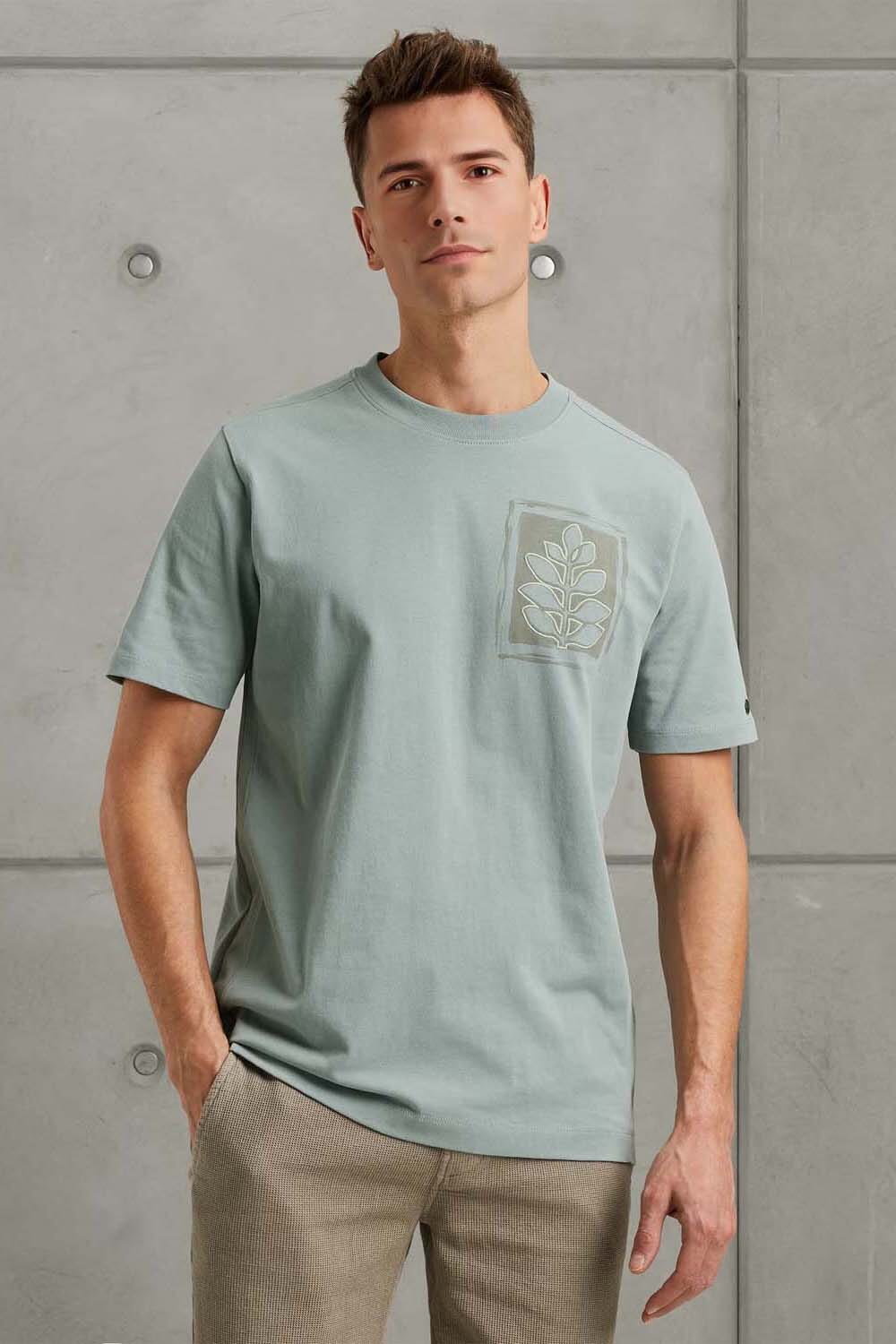 Cast Iron T-shirt Blauw