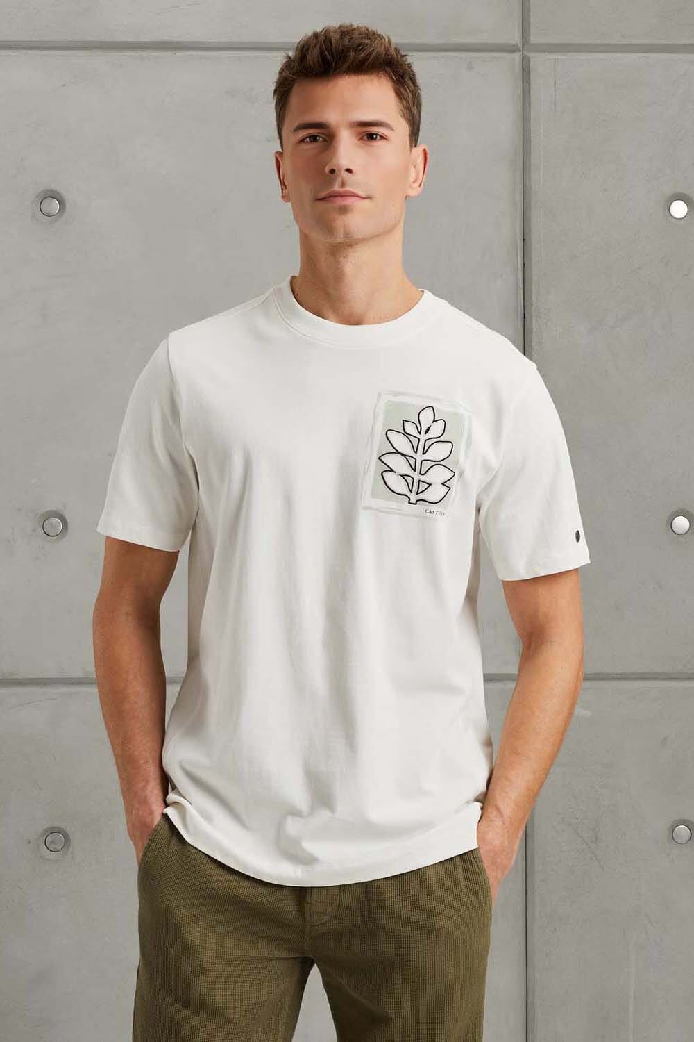 Cast Iron T-shirt Wit