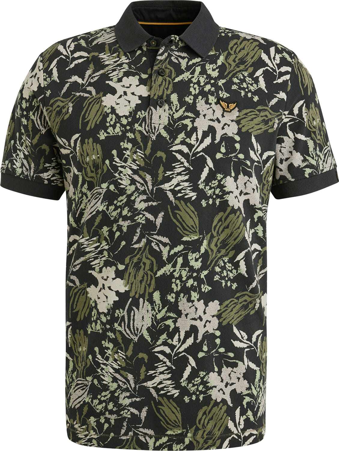 Pme Legend Polo Printed Blauw