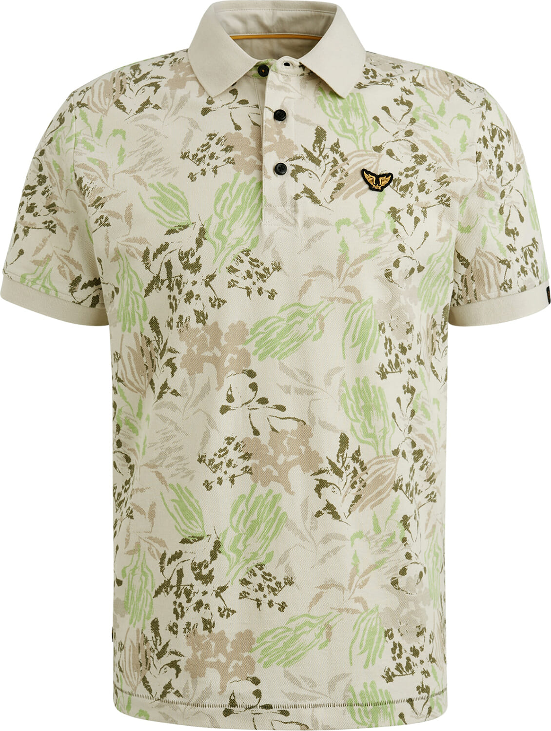 Pme Legend Polo Printed Beige