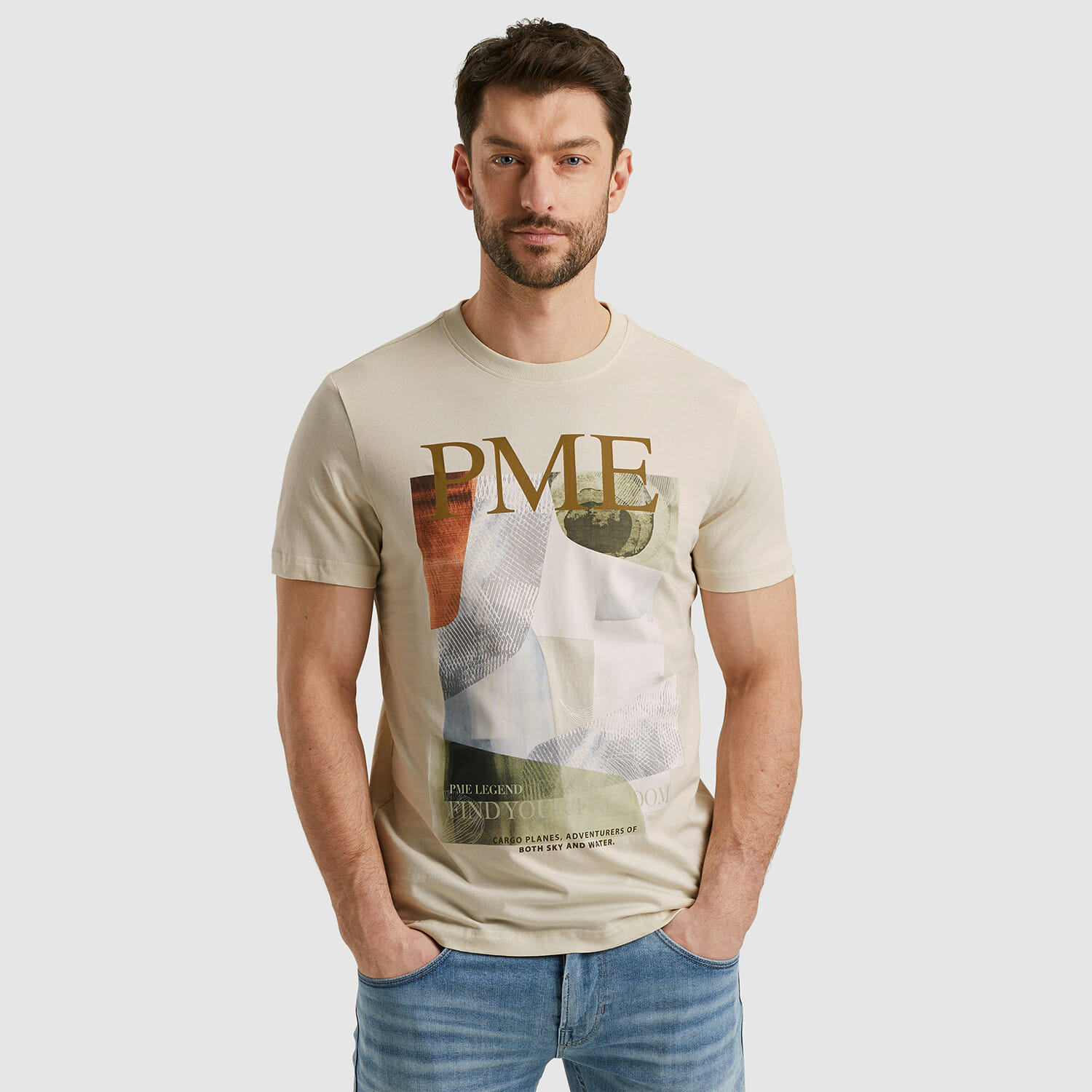 Pme Legend T-shirt Beige