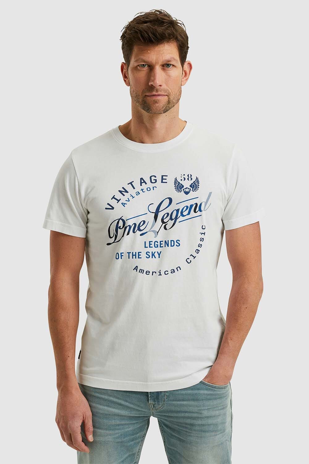Pme Legend T-shirt Wit