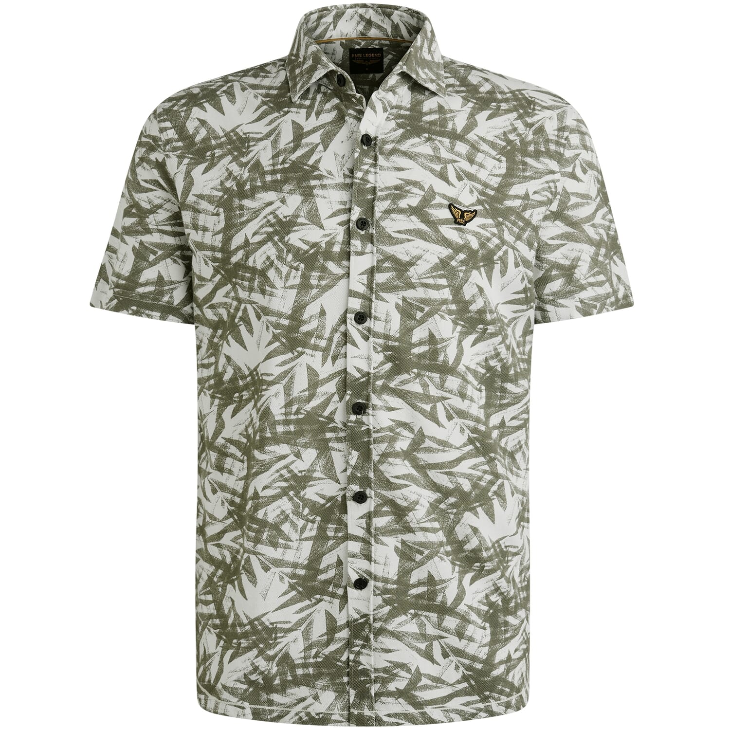 Pme Legend Overhemd Print Wit