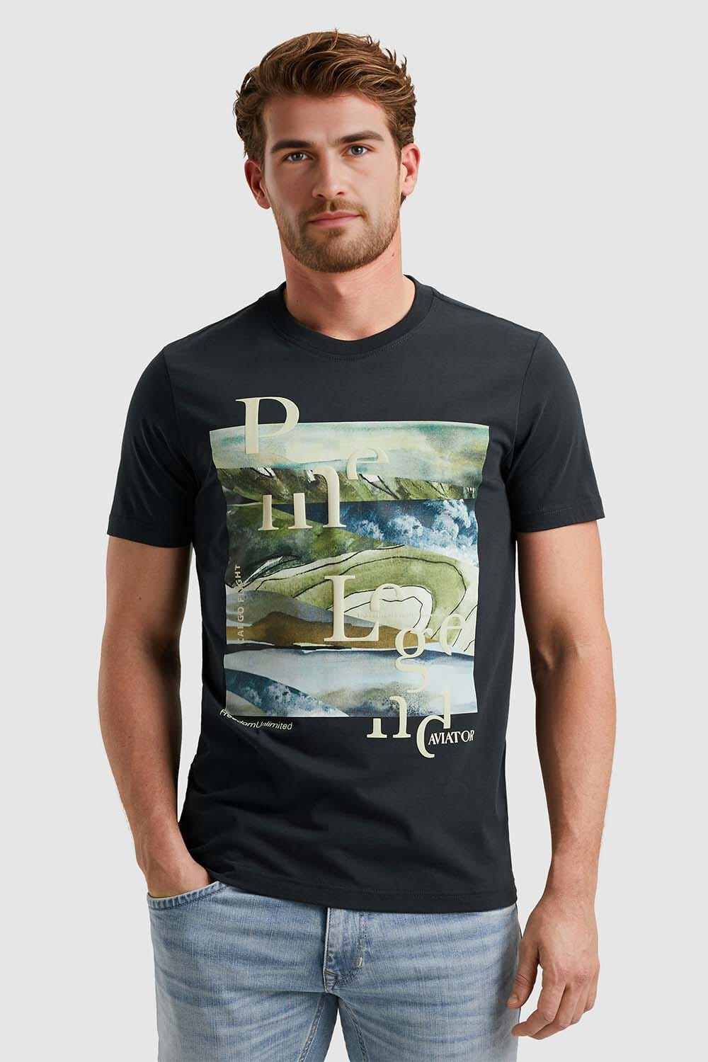 Pme Legend T-shirt Blauw