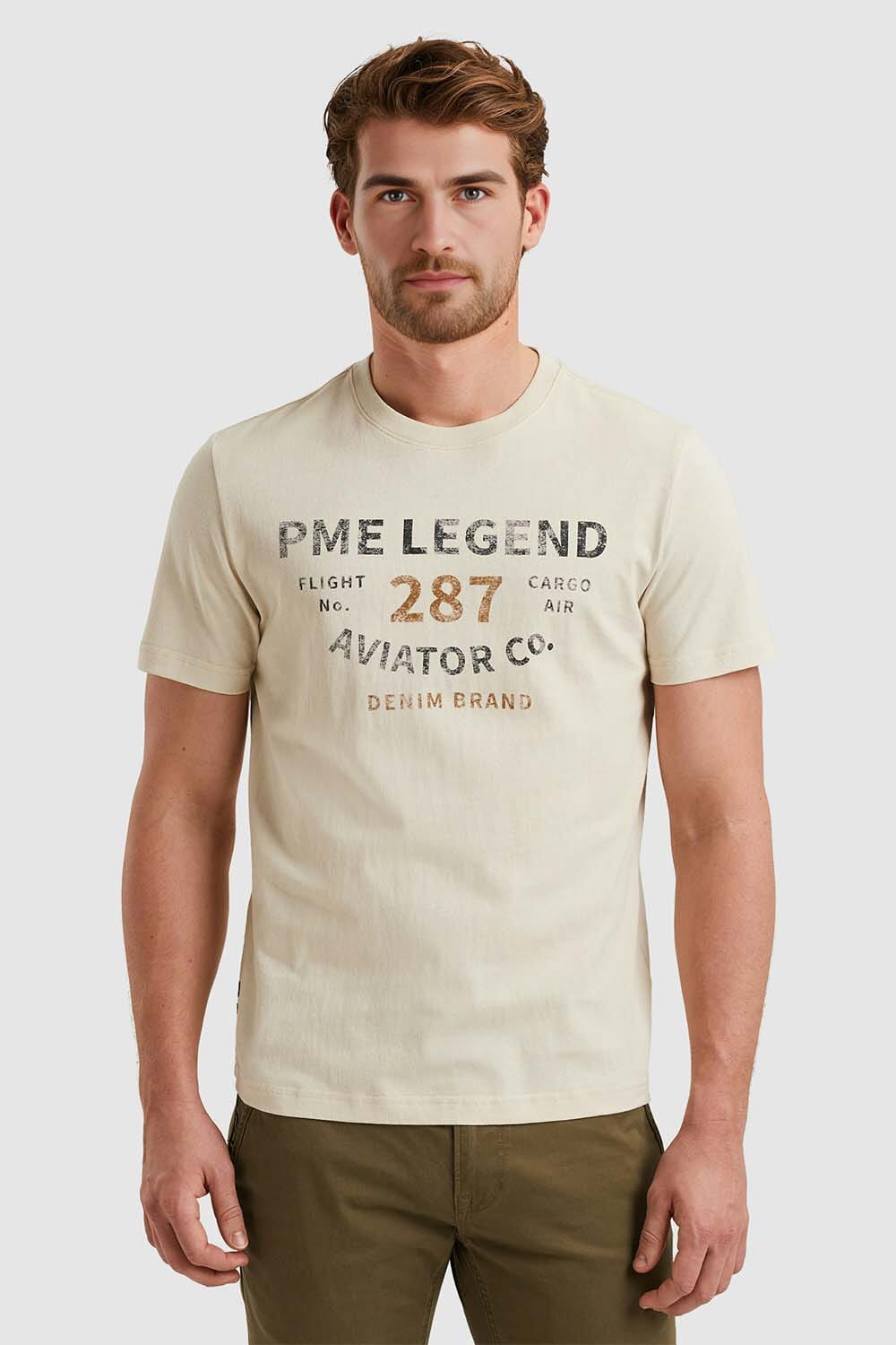 Pme Legend T-shirt Beige