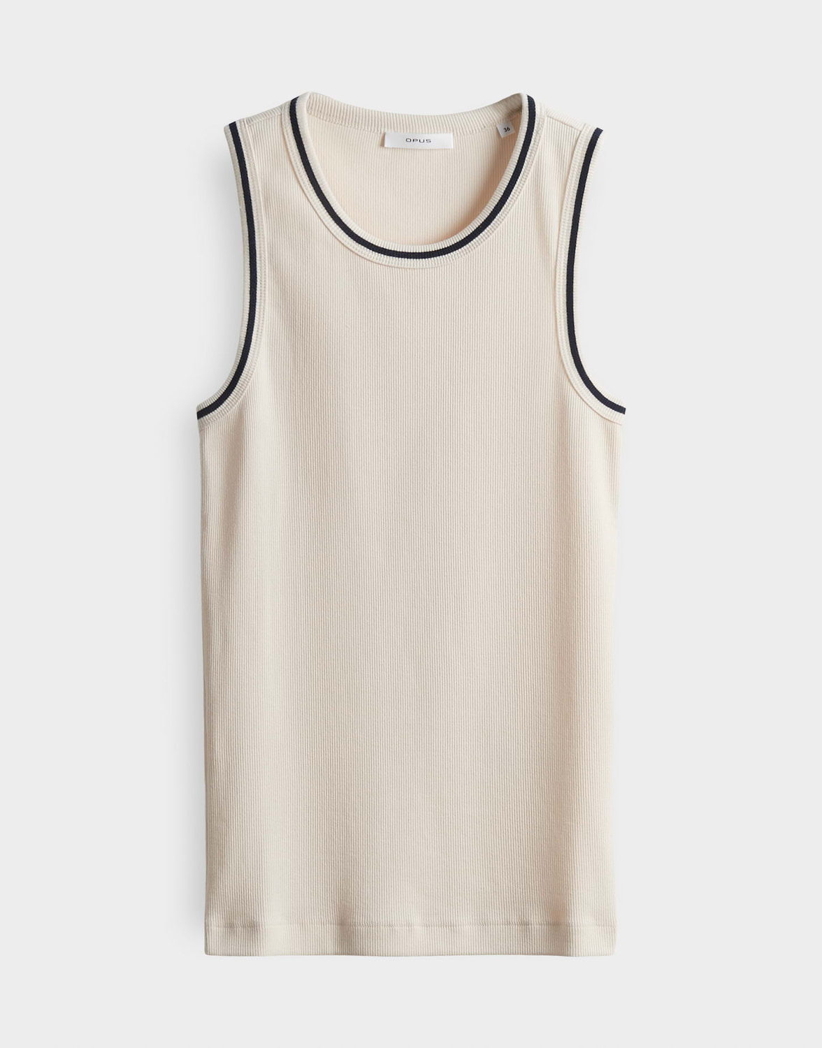 Opus Top Ilesso preppy Beige