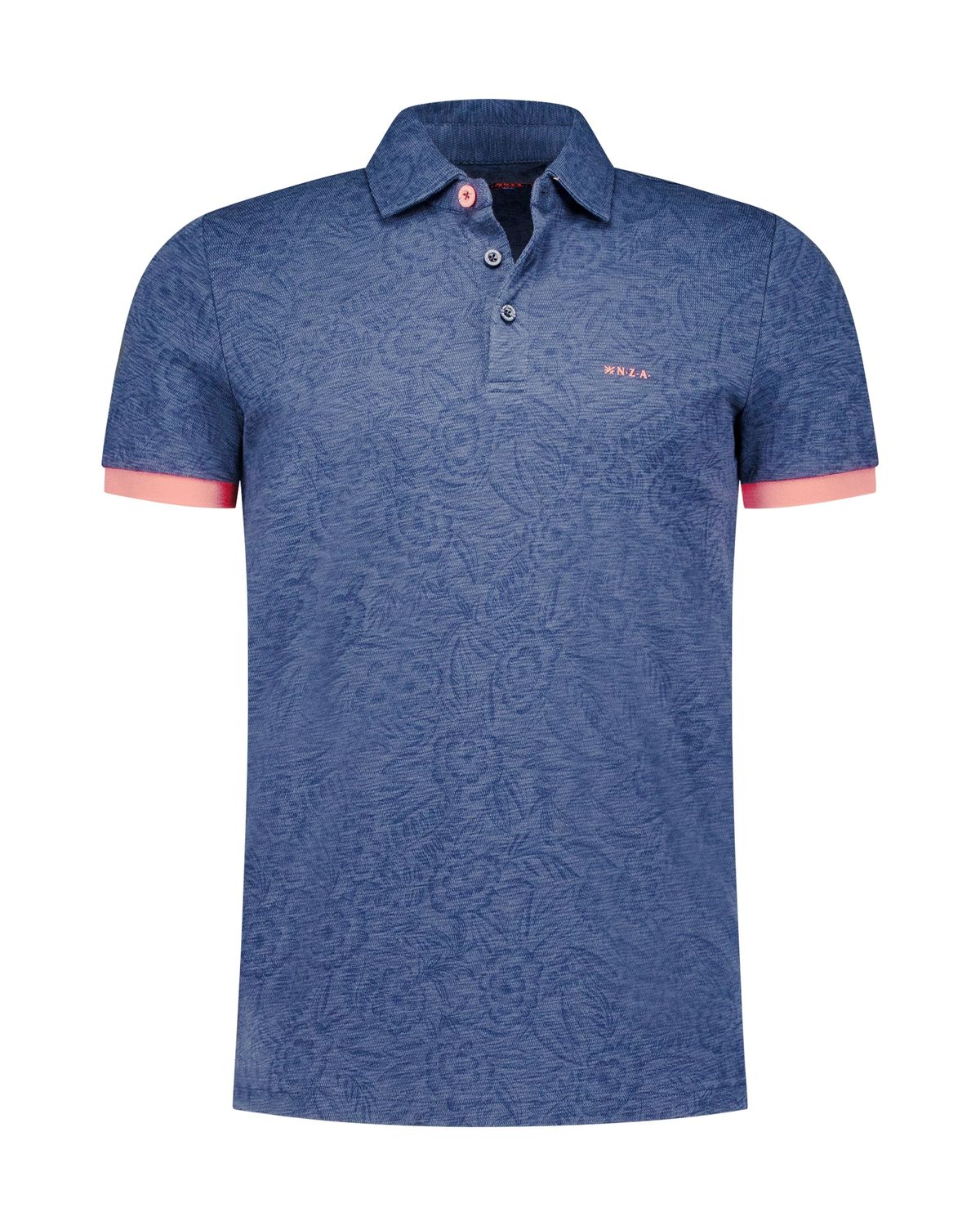 NZA Polo Blake Blauw