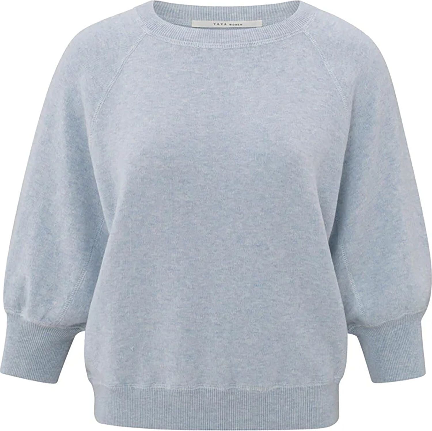 Sweater with raglan sleeves Blauw