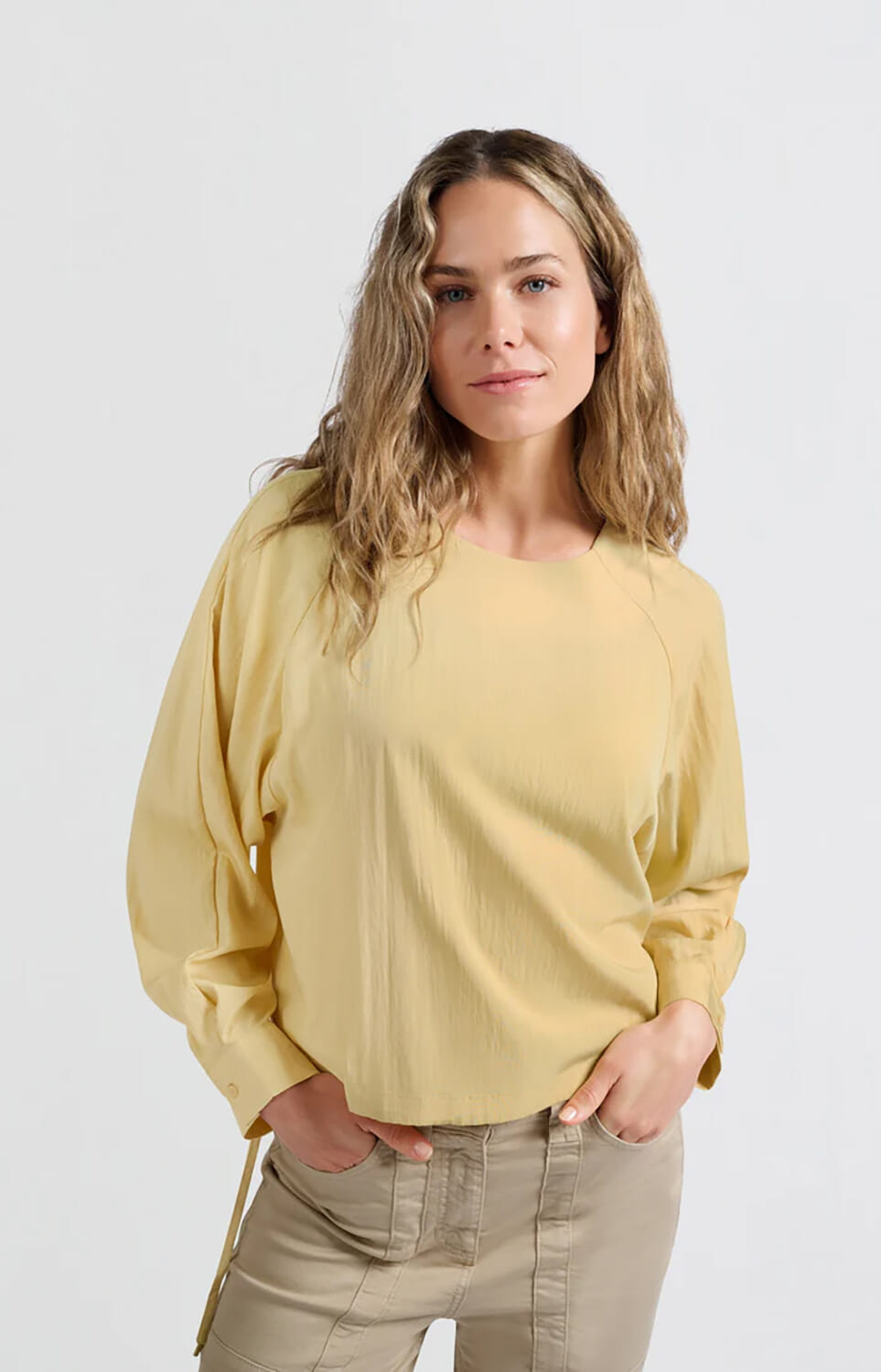 Yaya Longsleeve  Geel