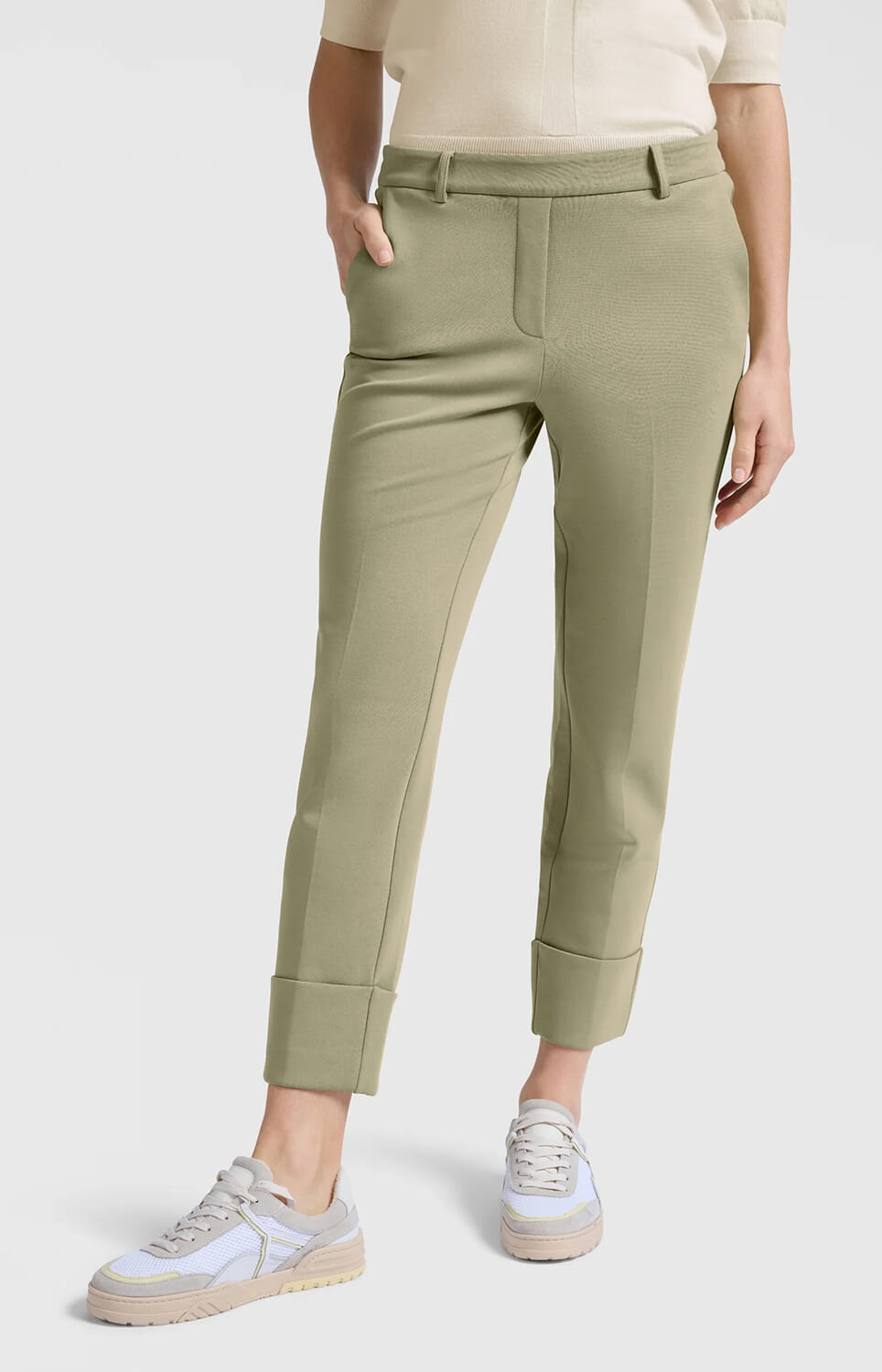 Yaya Pantalon Groen
