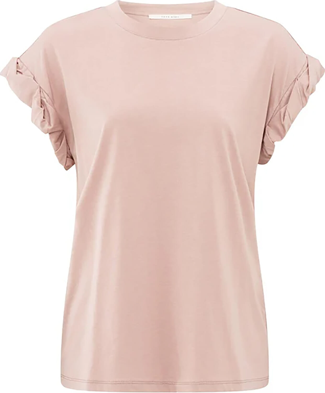 Yaya T-shirt with roll-up Lila