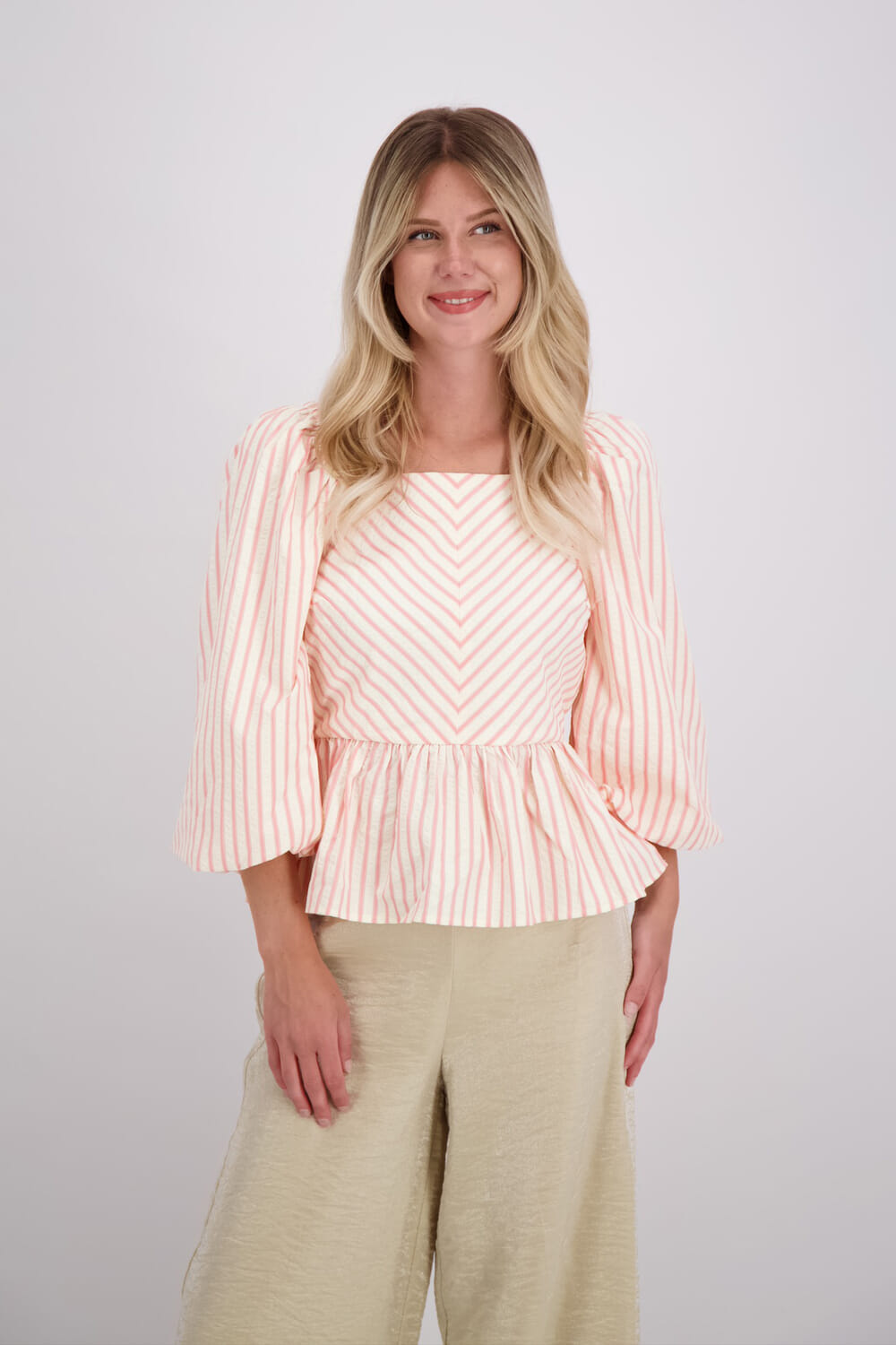Y.A.S. Blouse Bana Wit