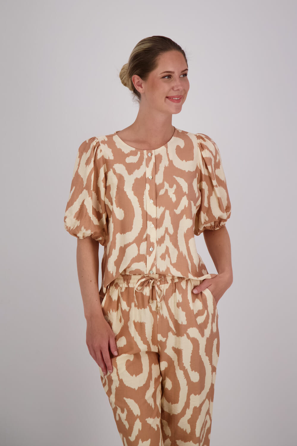 Esqualo Blouse Solar Swing Beige