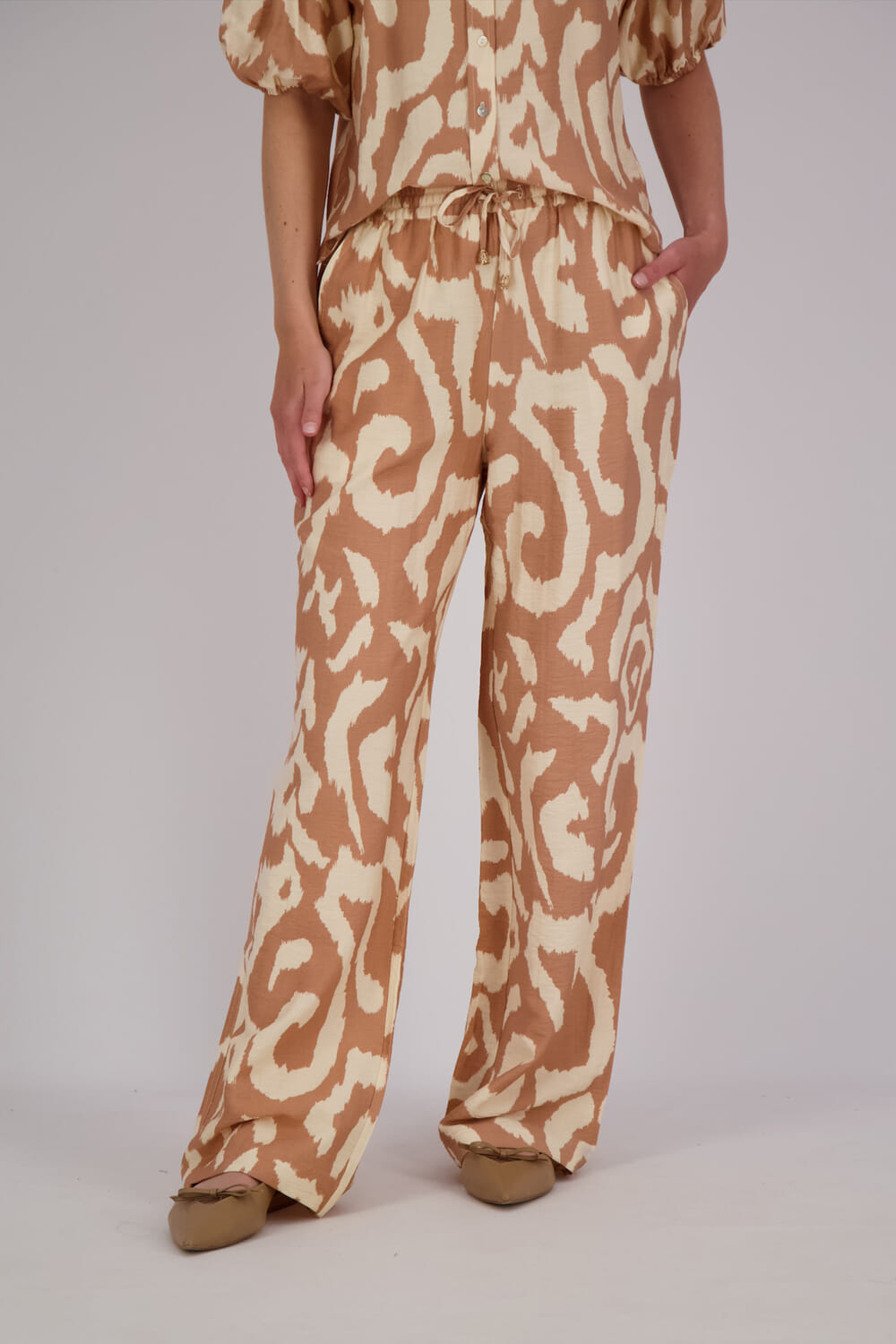 Esqualo Broek Solar Swing Beige